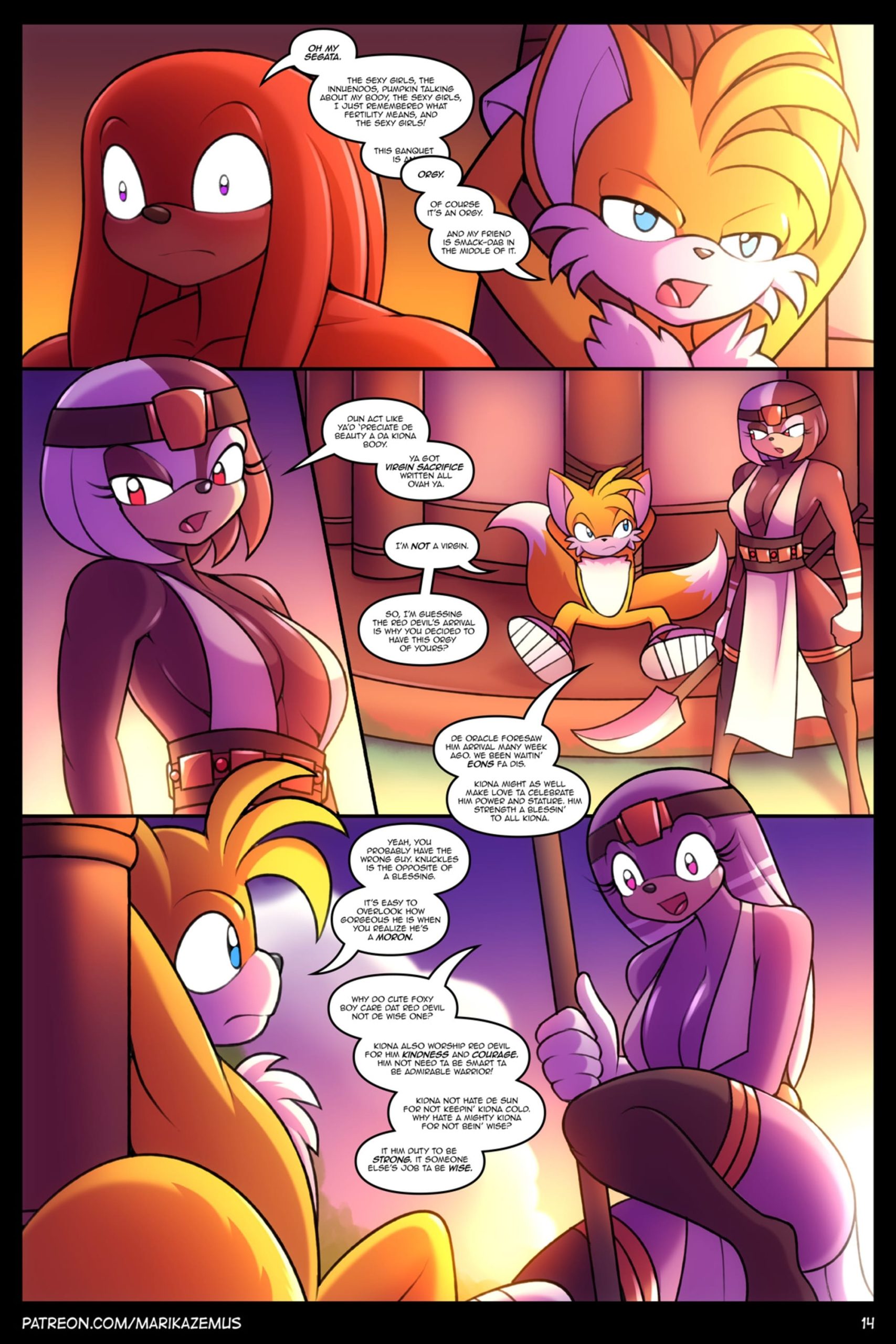 Sonic Boom: Echidna Nights - Chapter 1
