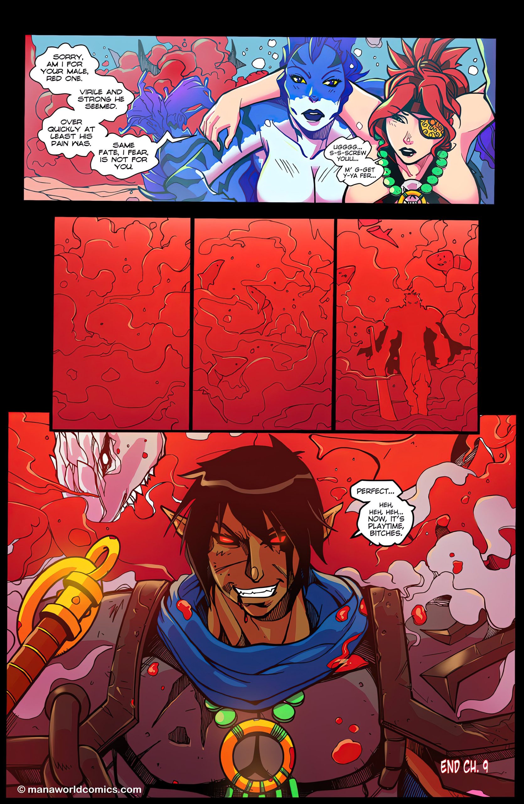 Main Comic Series - ch. 9-12