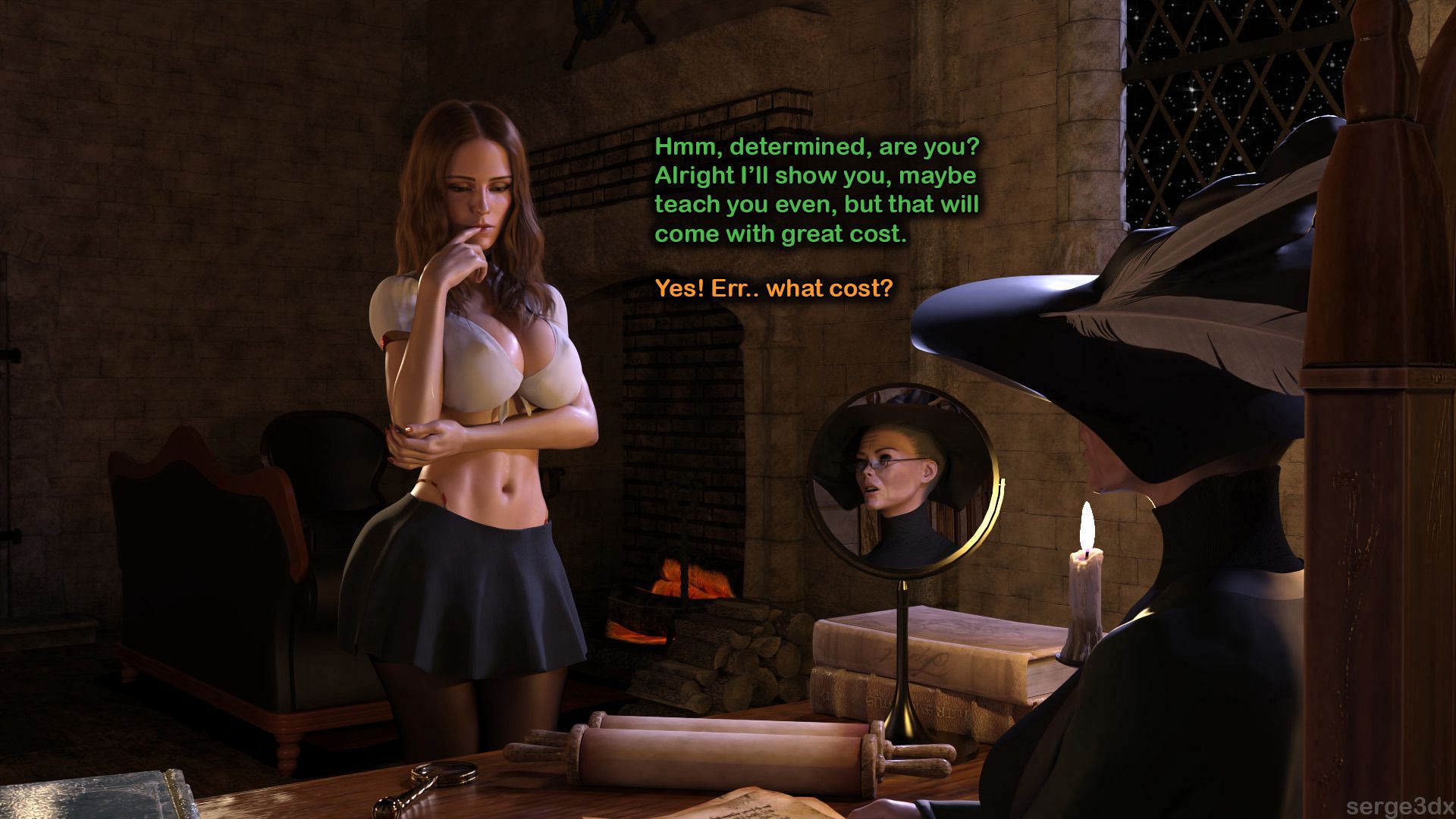 Hermione Granger and the Professor’s Wand - Chapter 2