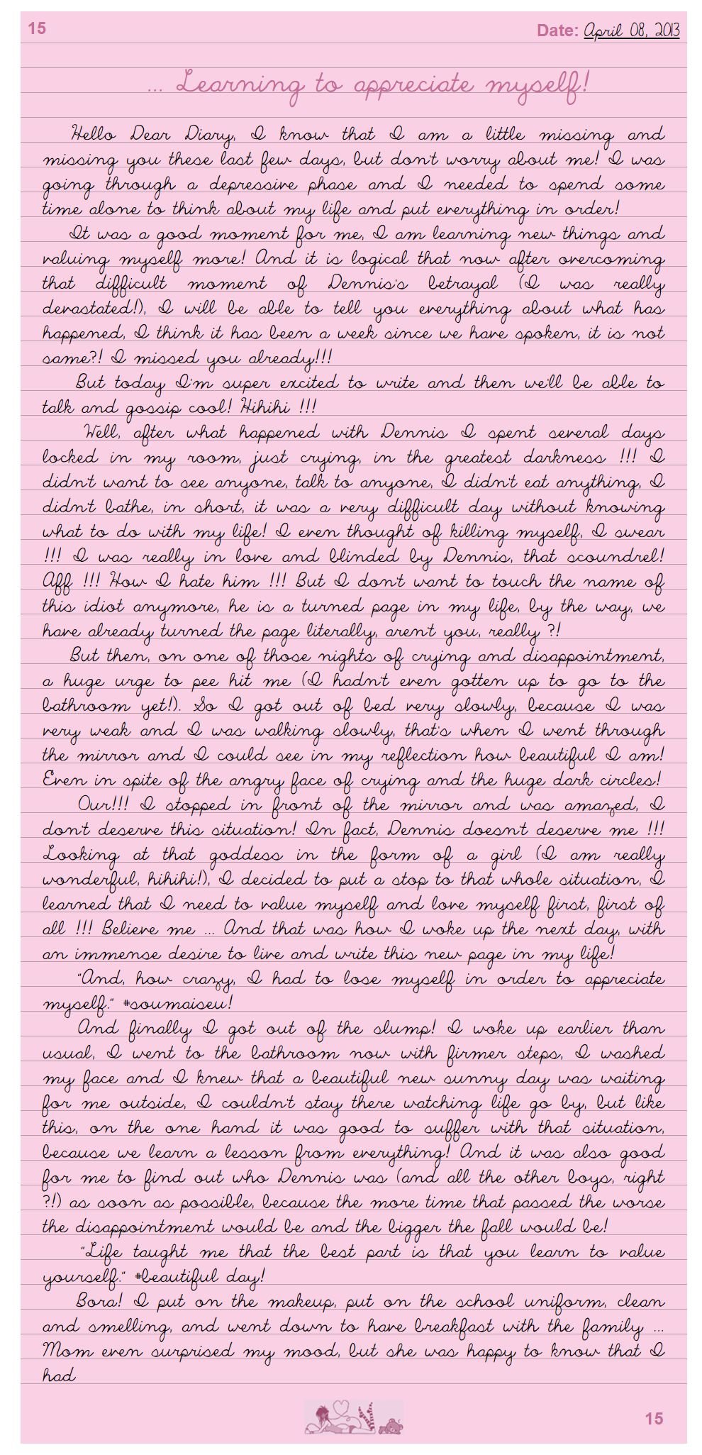 Leticia’s Diary - Chapter 1