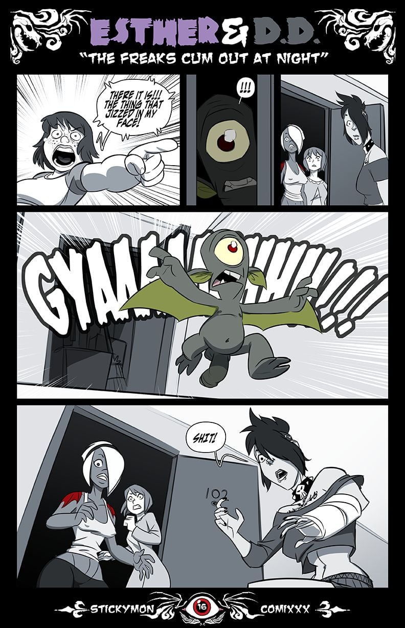 Esther & DD – The Freak Cum Out At Night - Chapter 1