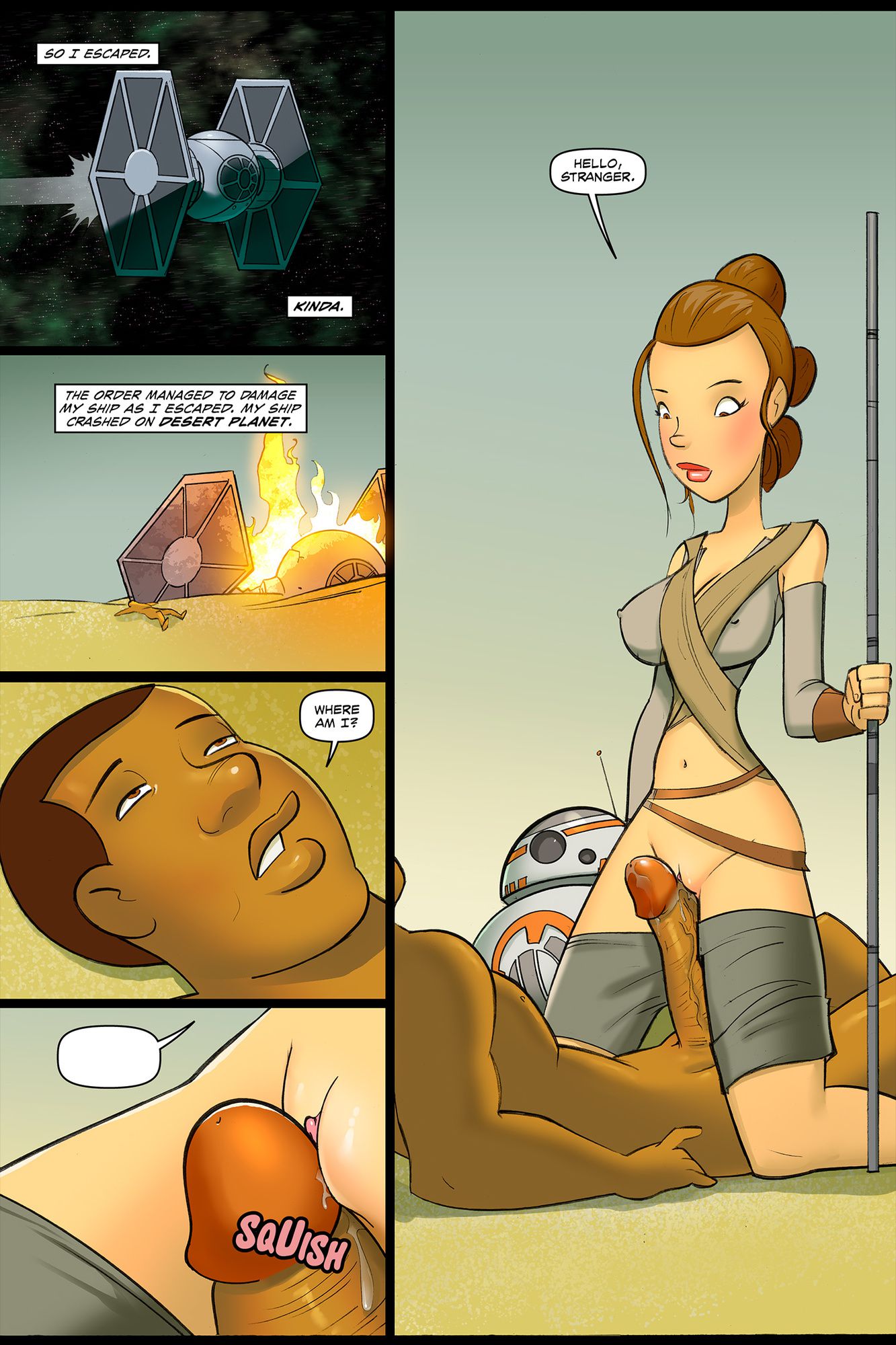 The Cock Awakens (1-2) - Chapter 1