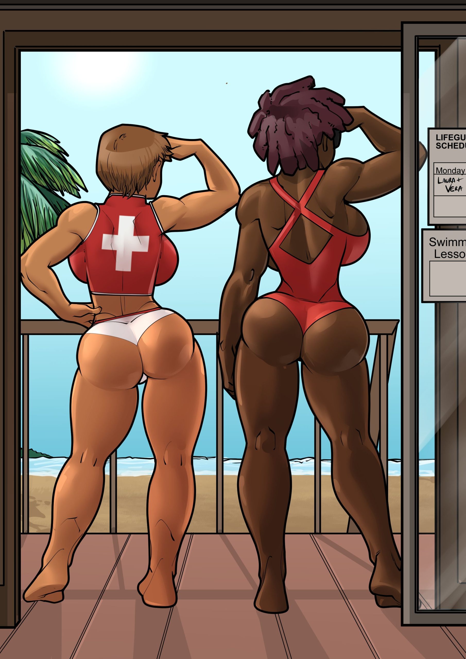 Swimsuit Issue Size Queen - Chapter 1
