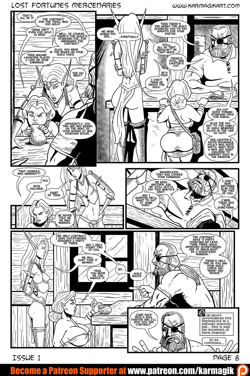 Lost Fortunes Mercenaries - Chapter 3-4