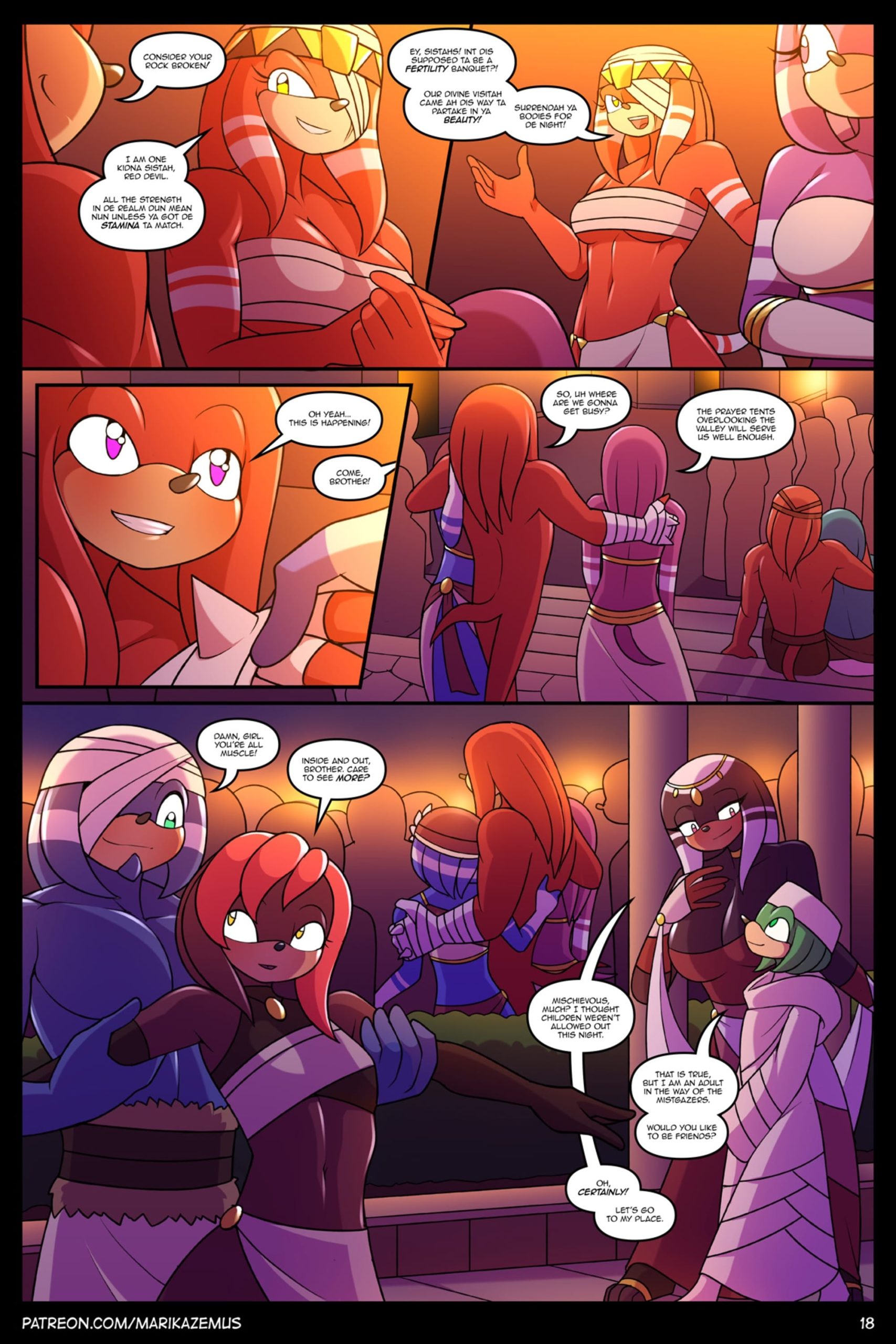 Sonic Boom: Echidna Nights - Chapter 1