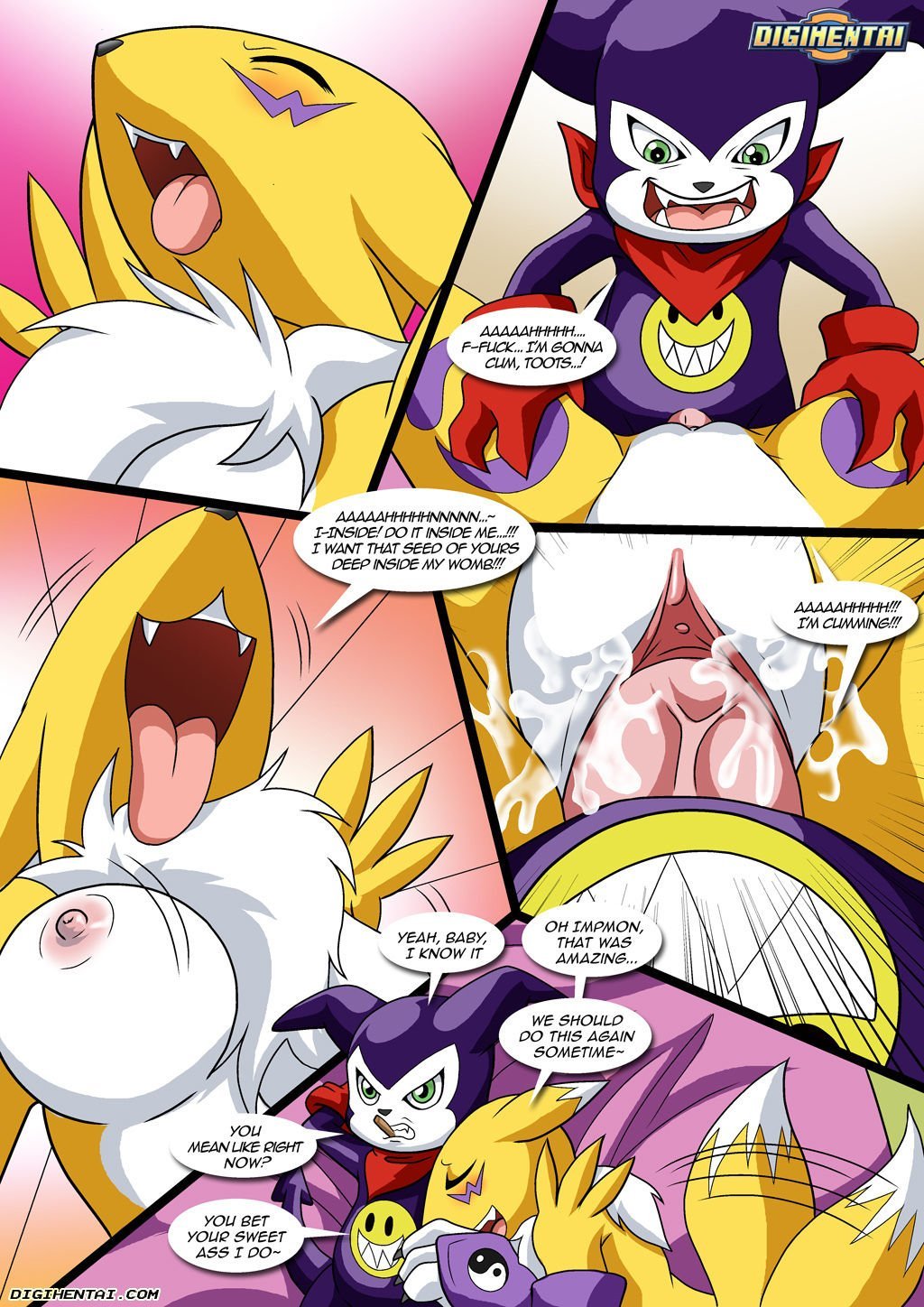 Renamon´s First Time - Chapter 1