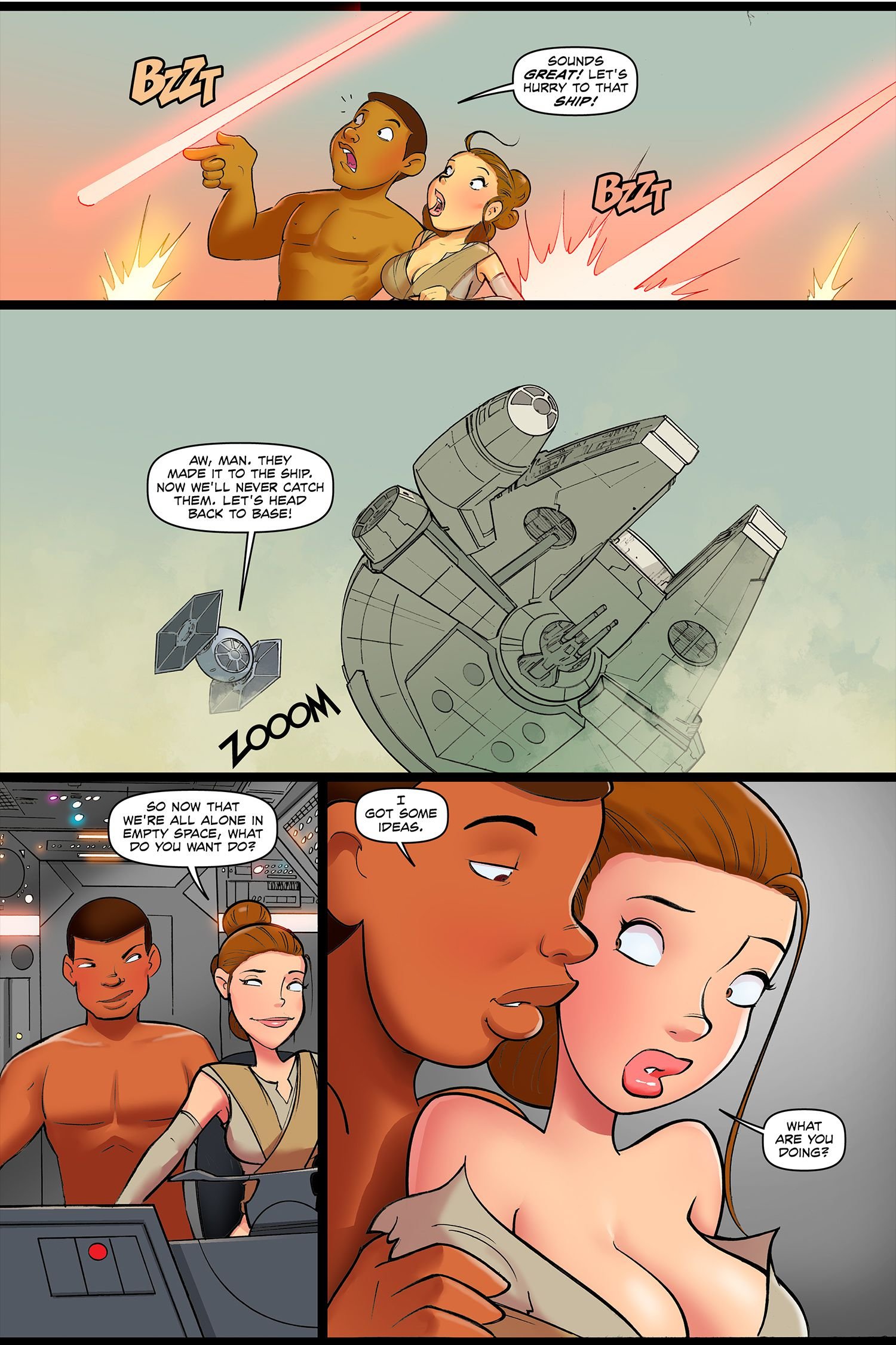 The Cock Awakens (1-2) - Chapter 1