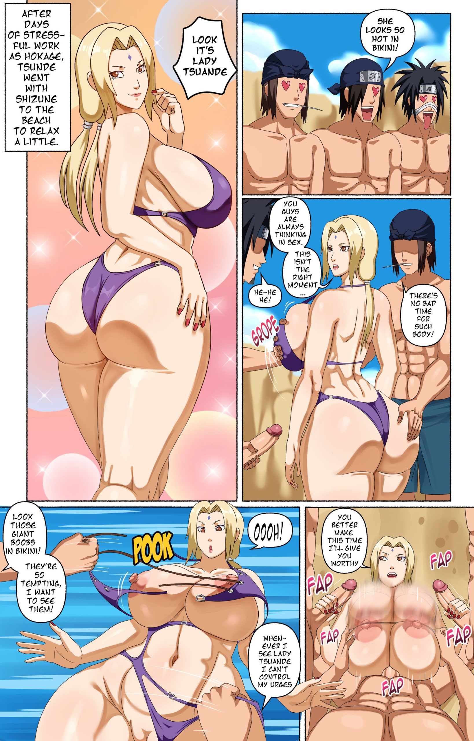 Tsunade and her Assistants - Chapter 1