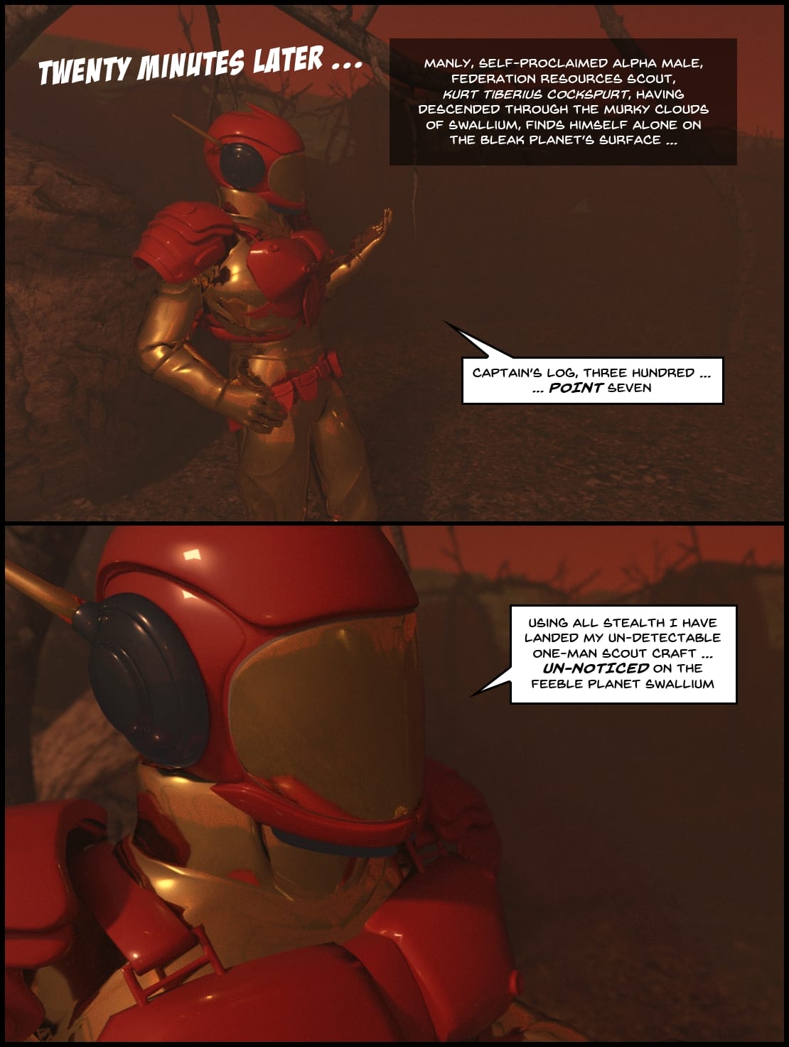 Telepathic Hentai Tentacle Spacey Rapey Sex Trek 9000 - Chapter 1