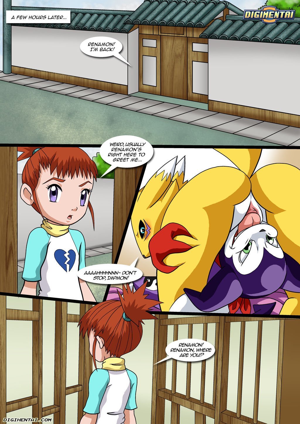 Renamon´s First Time - Chapter 1
