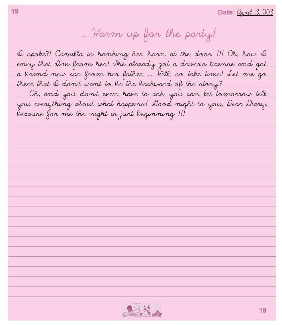 Leticia’s Diary - Chapter 1