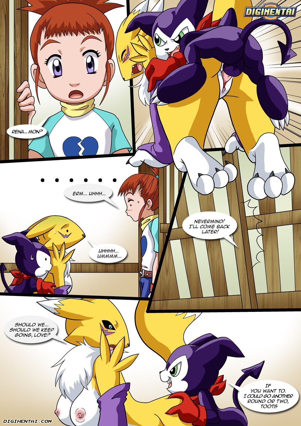 Renamon´s First Time - Chapter 1