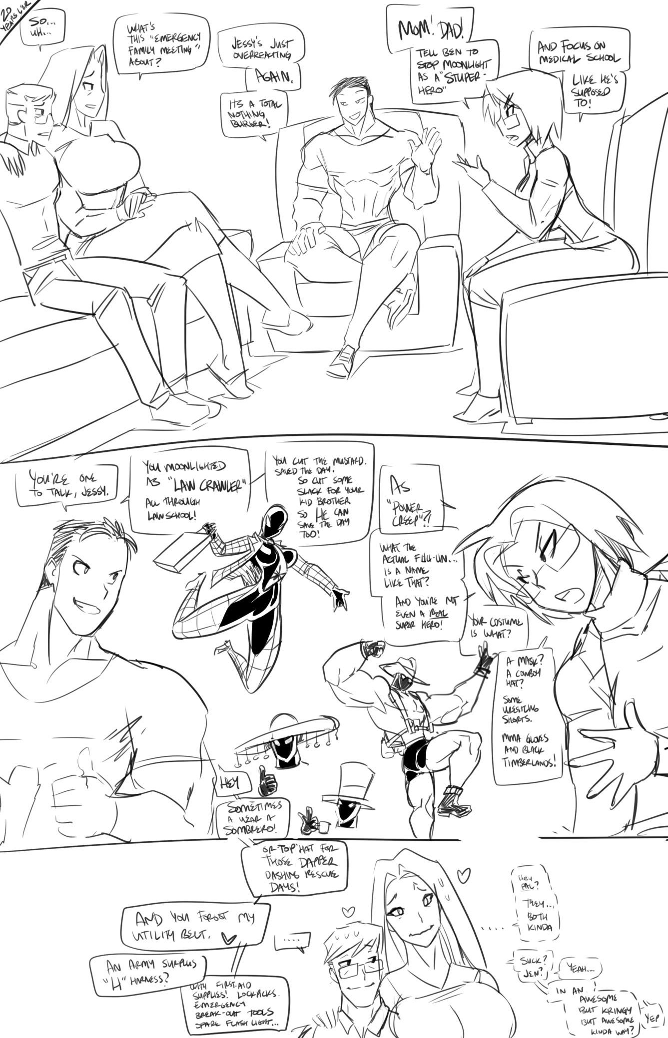 Spidey and She-Hulk: Are Noisy Neighboors - Chapter 1