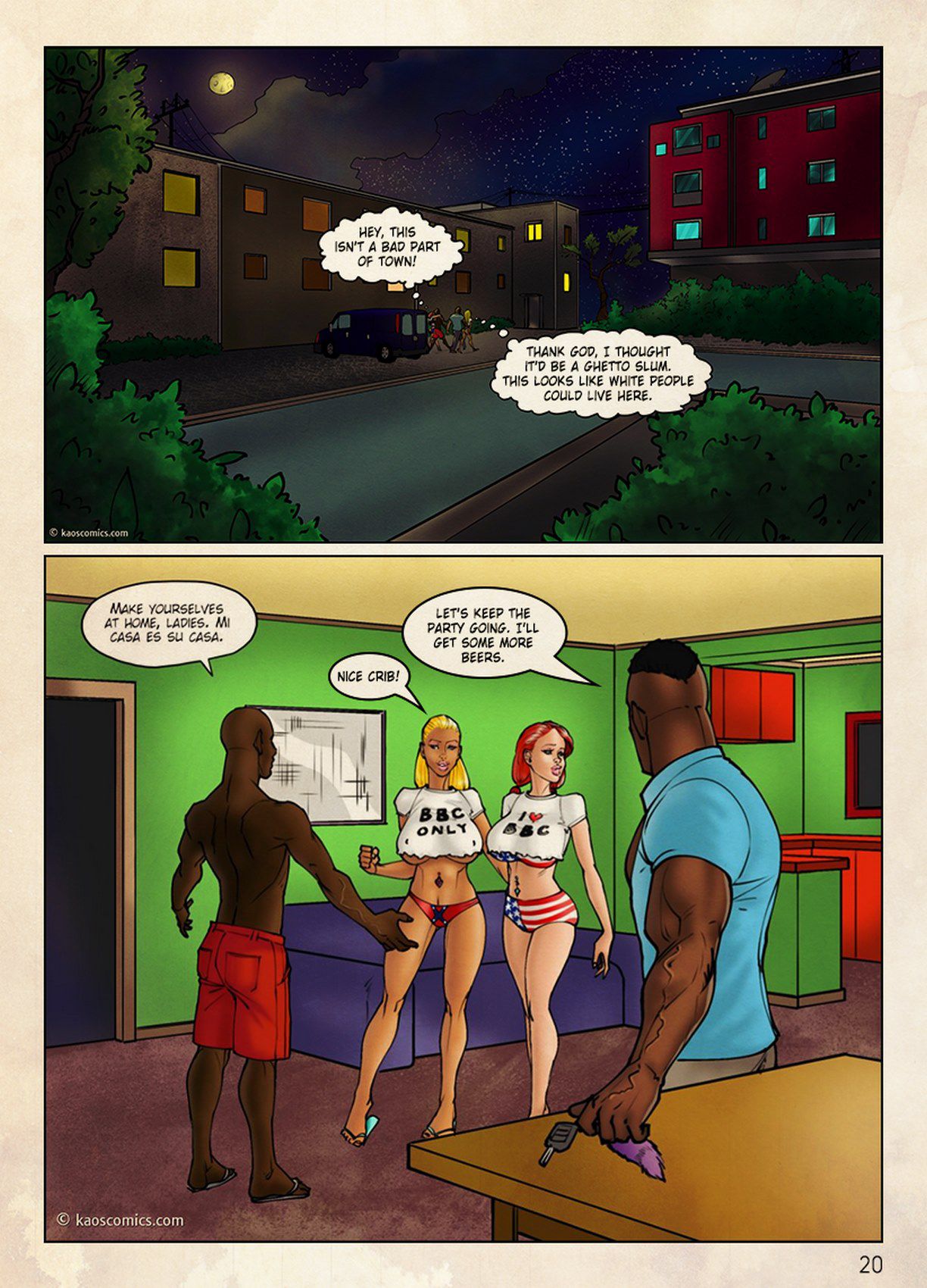 The Flag Girls Get Fucked - Chapter 1