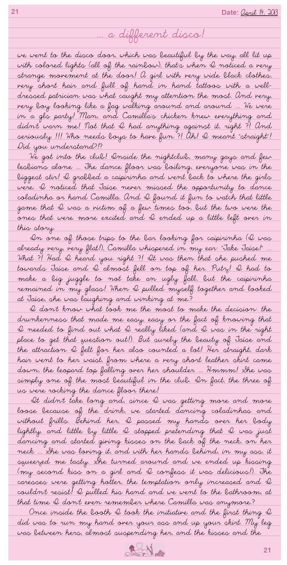 Leticia’s Diary - Chapter 1