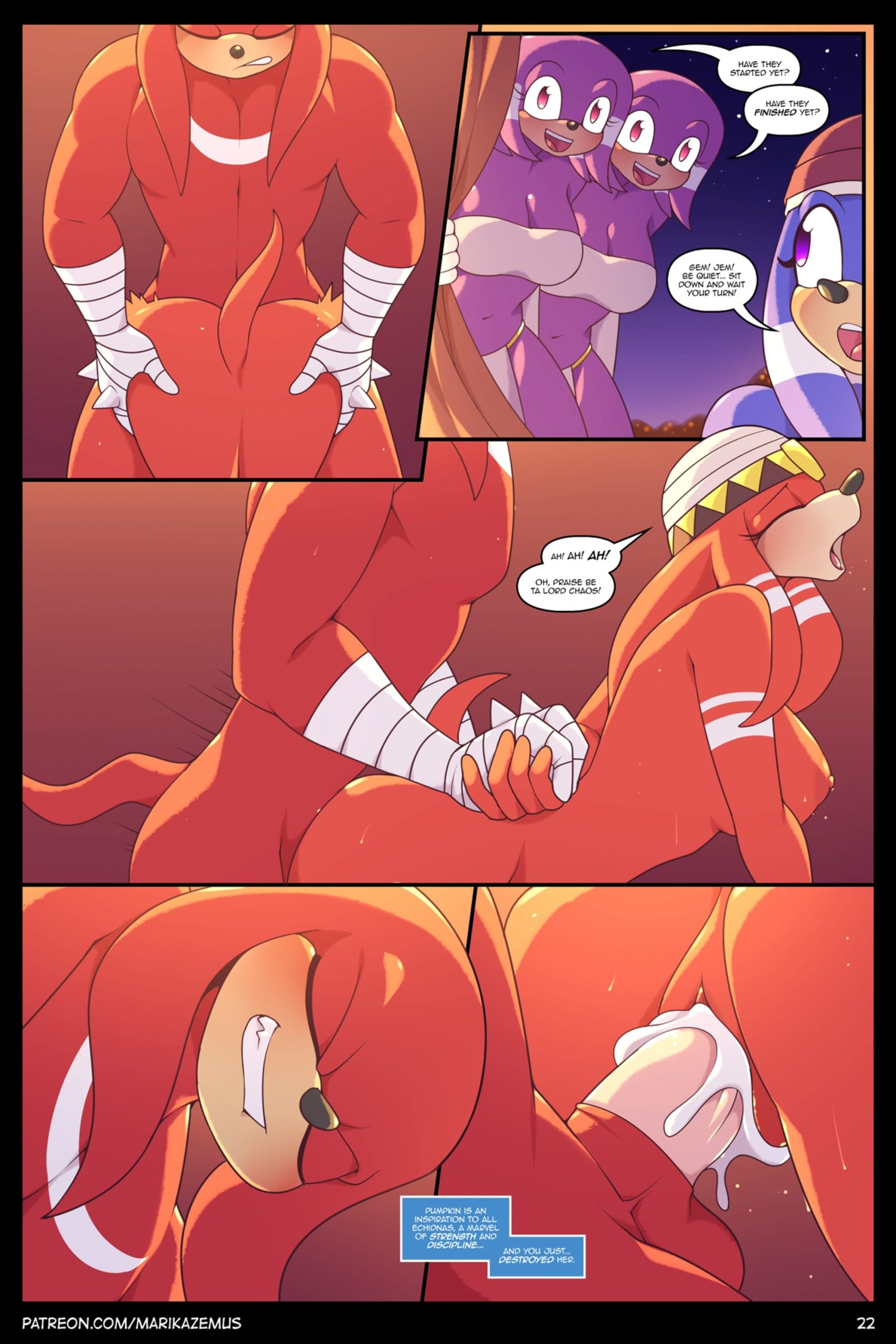 Sonic Boom: Echidna Nights - Chapter 1