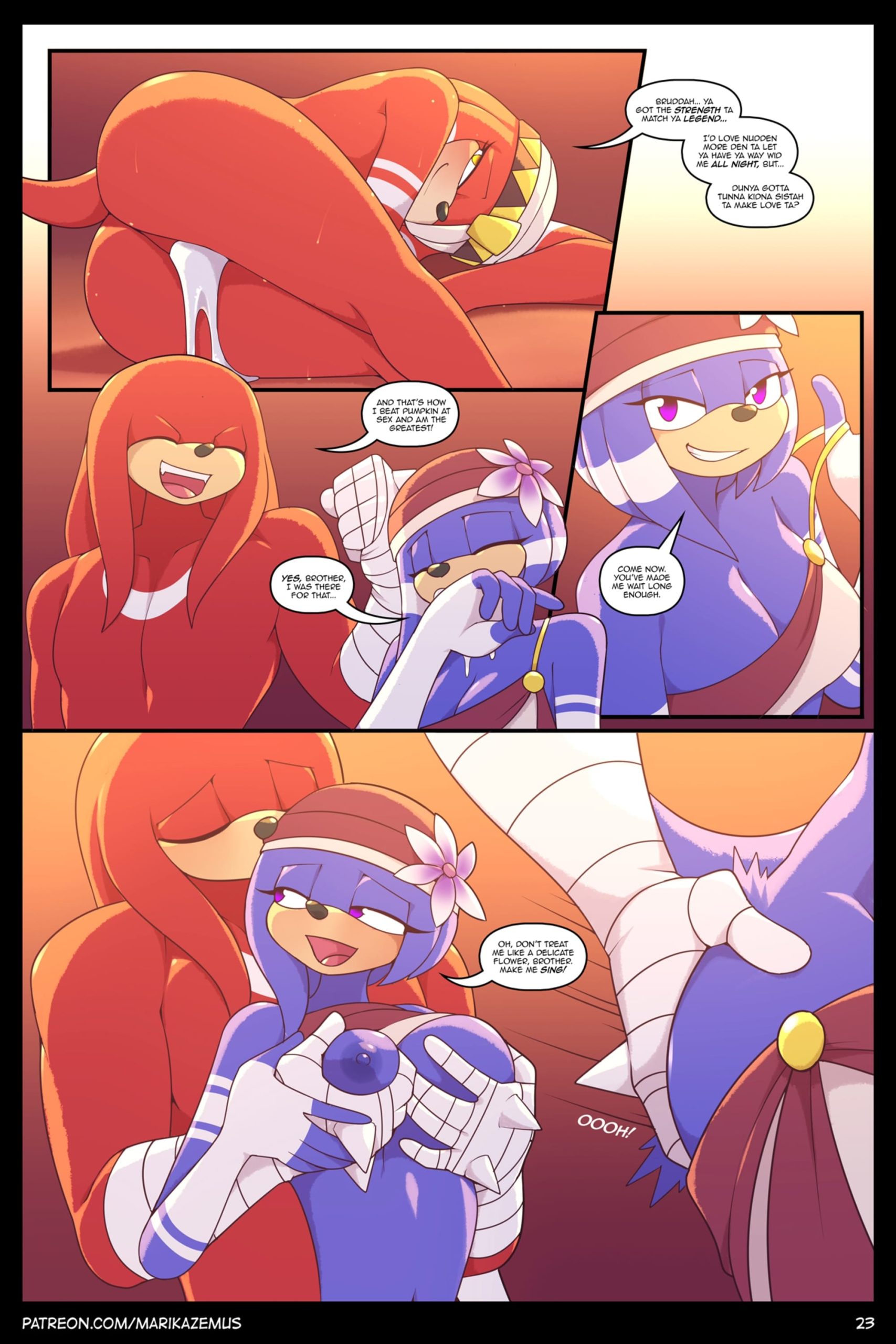 Sonic Boom: Echidna Nights - Chapter 1