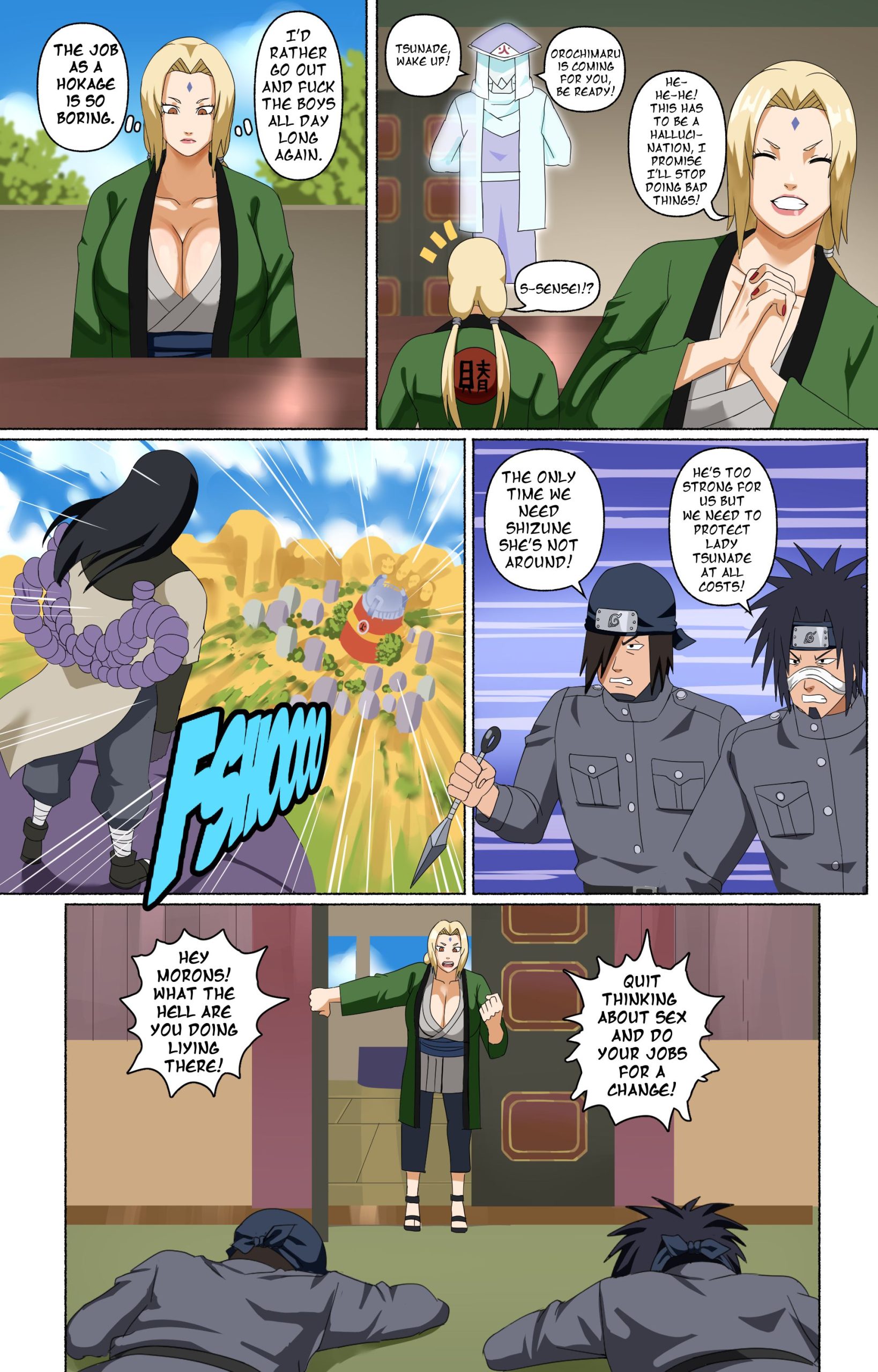 Tsunade and her Assistants - Chapter 1