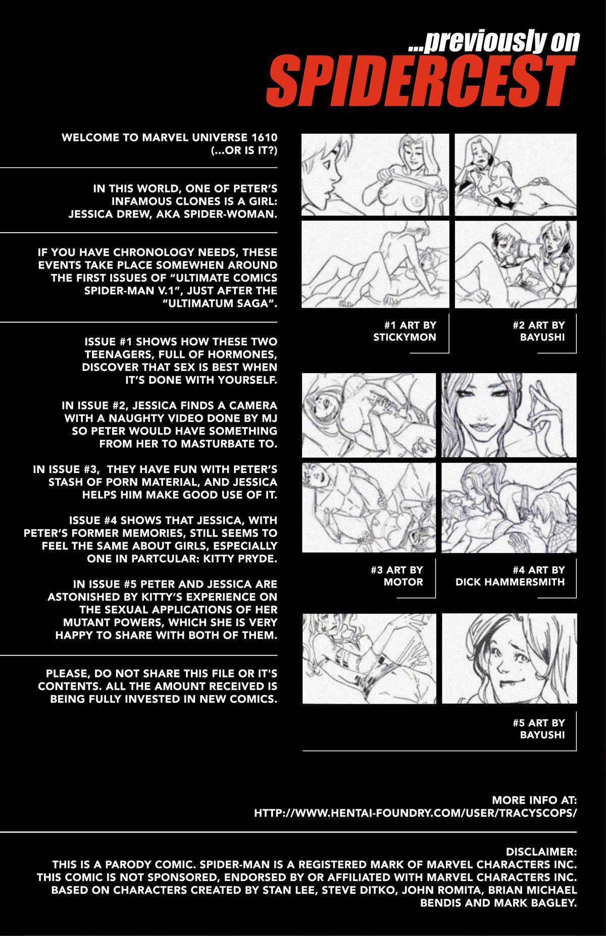 Spidercest - Chapter 4-6
