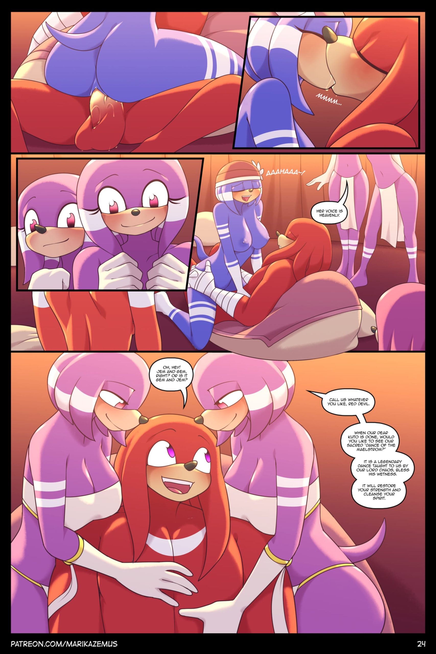 Sonic Boom: Echidna Nights - Chapter 1