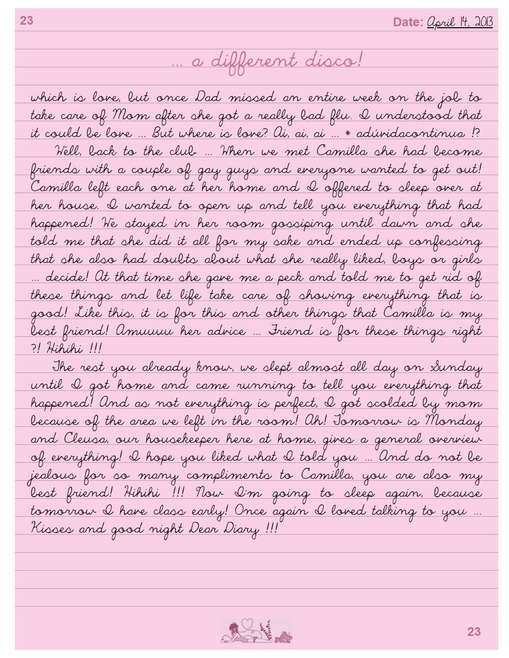 Leticia’s Diary - Chapter 1