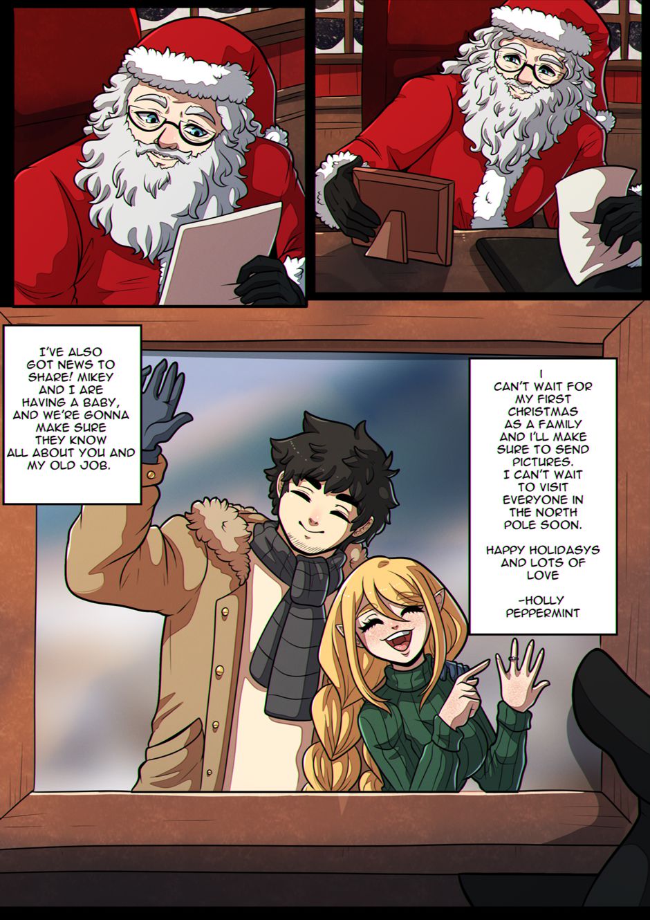 A Holly Holidays (1-2) - Chapter 1