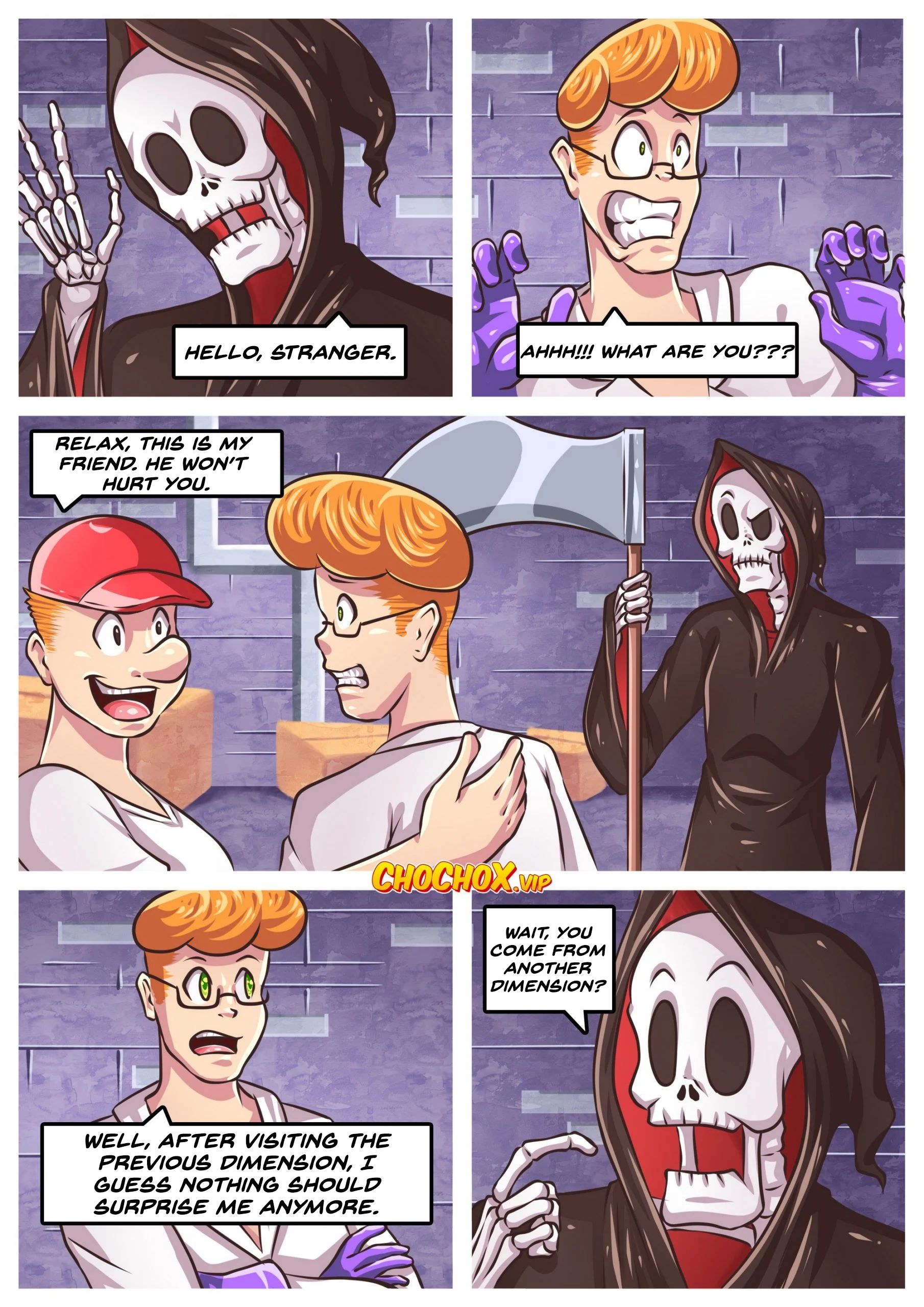 Between Dimensions (1-2) - Chapter 2