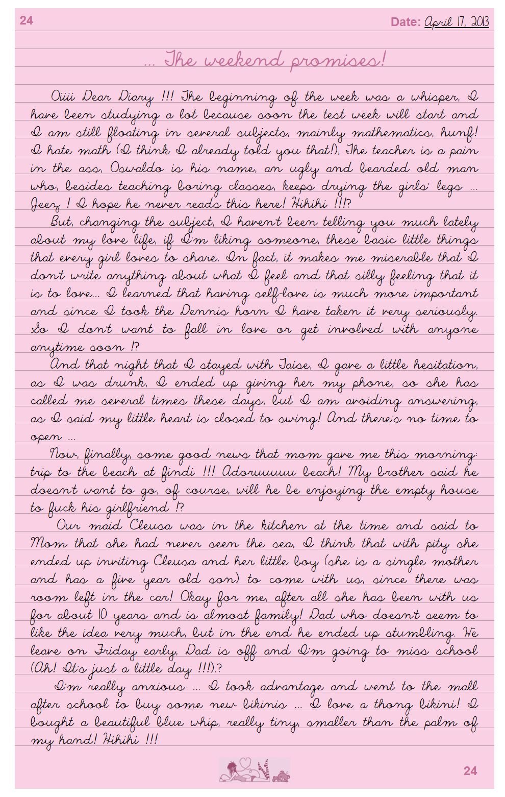 Leticia’s Diary - Chapter 1