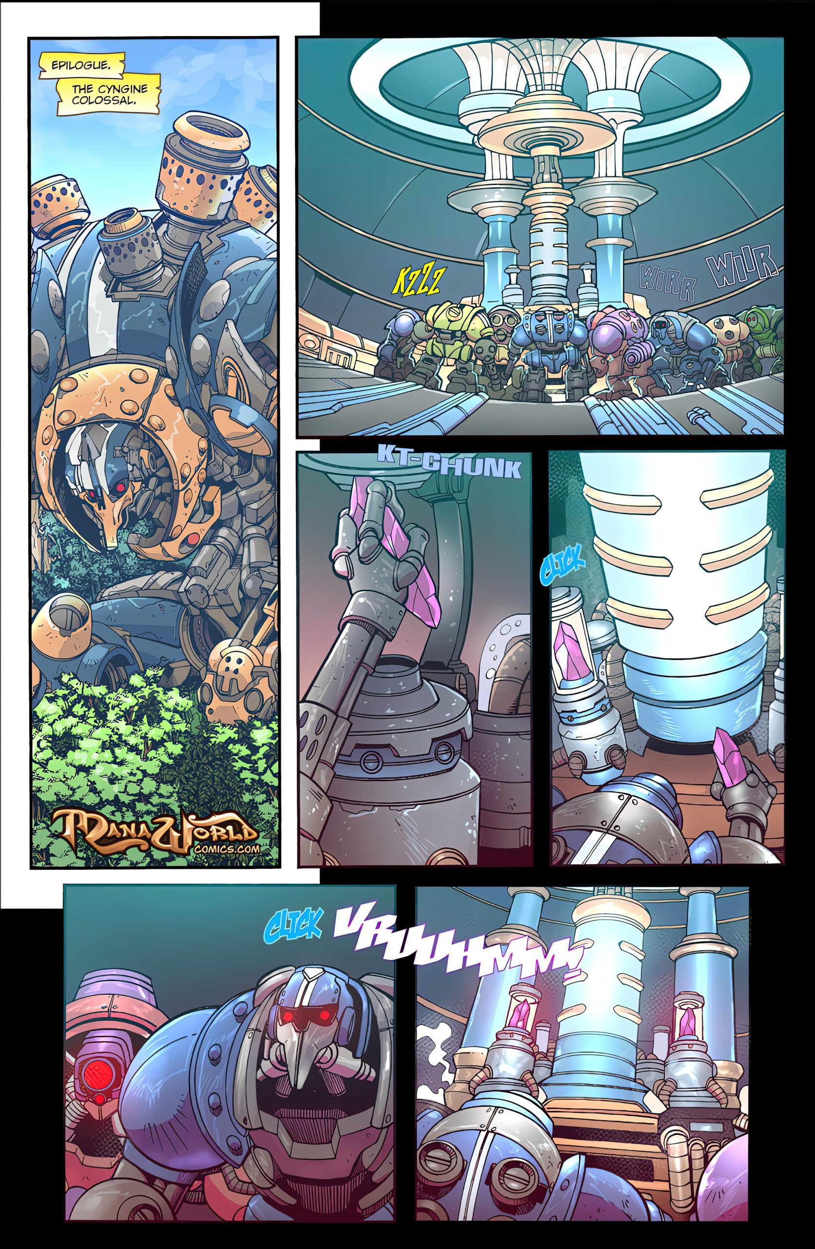 Main Comic Series - ch. 16-18
