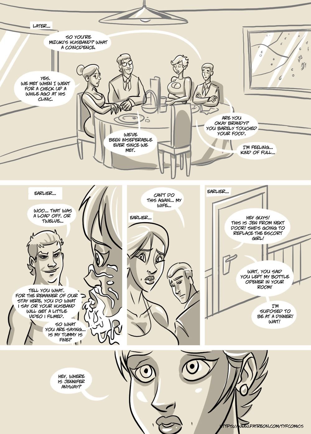 Thank You For Coming - Chapter 1