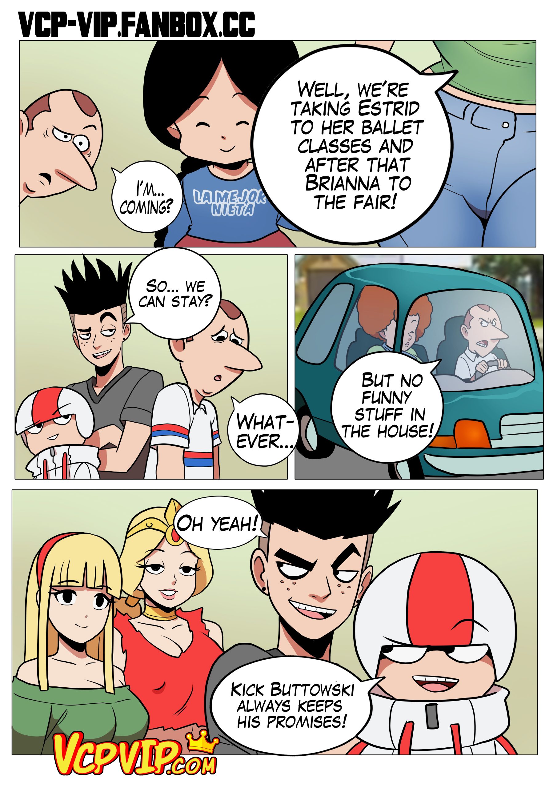 Kick Buttowski Knows Babes (1-2) - Chapter 2