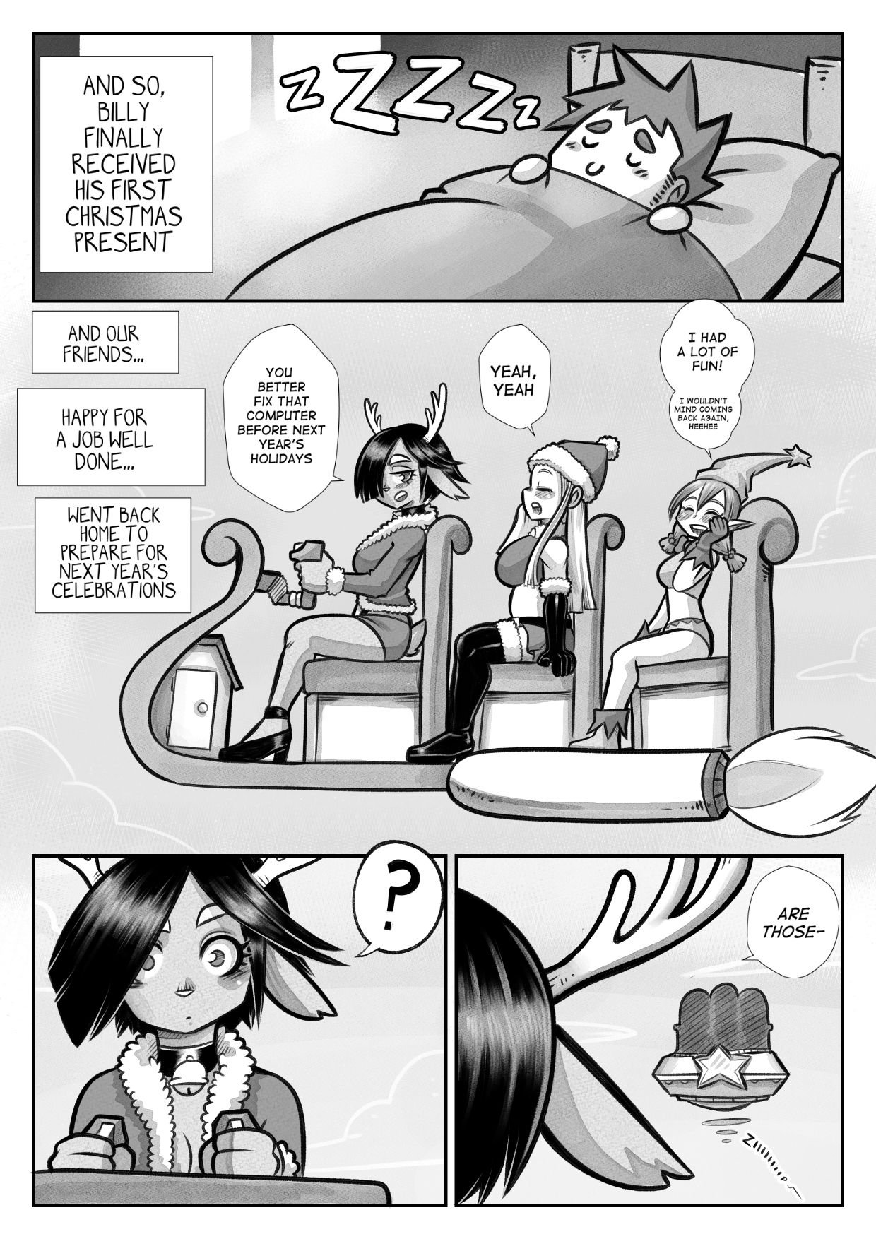 The Christmas Three (1-2) - Chapter 1