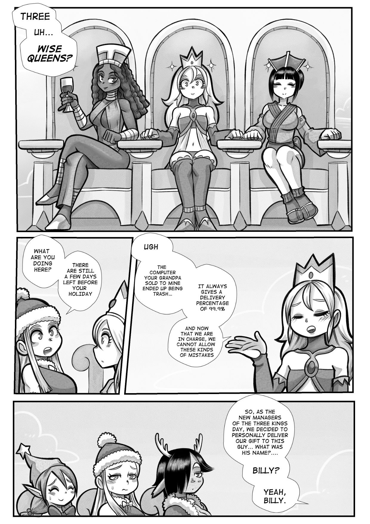 The Christmas Three (1-2) - Chapter 1