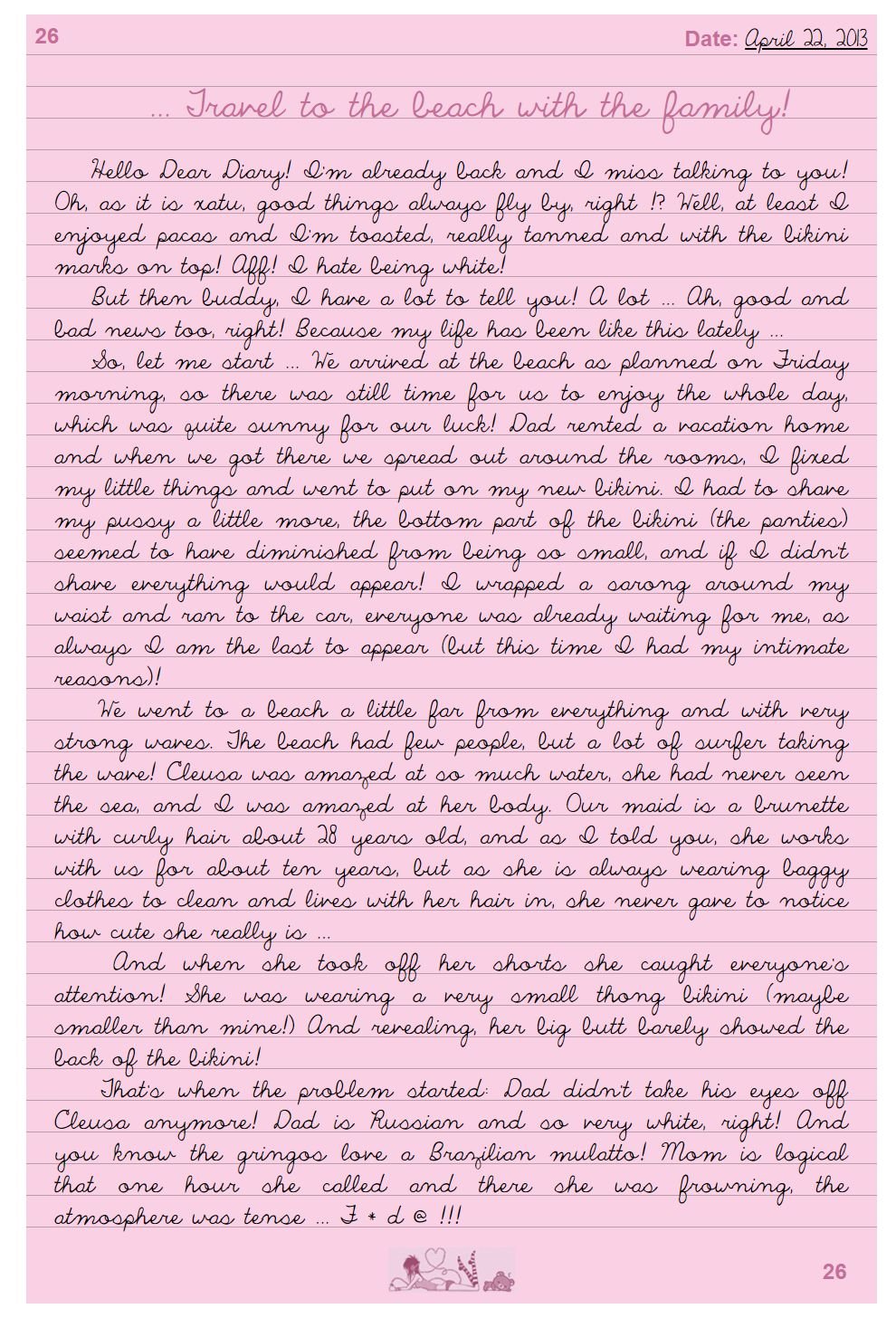 Leticia’s Diary - Chapter 1