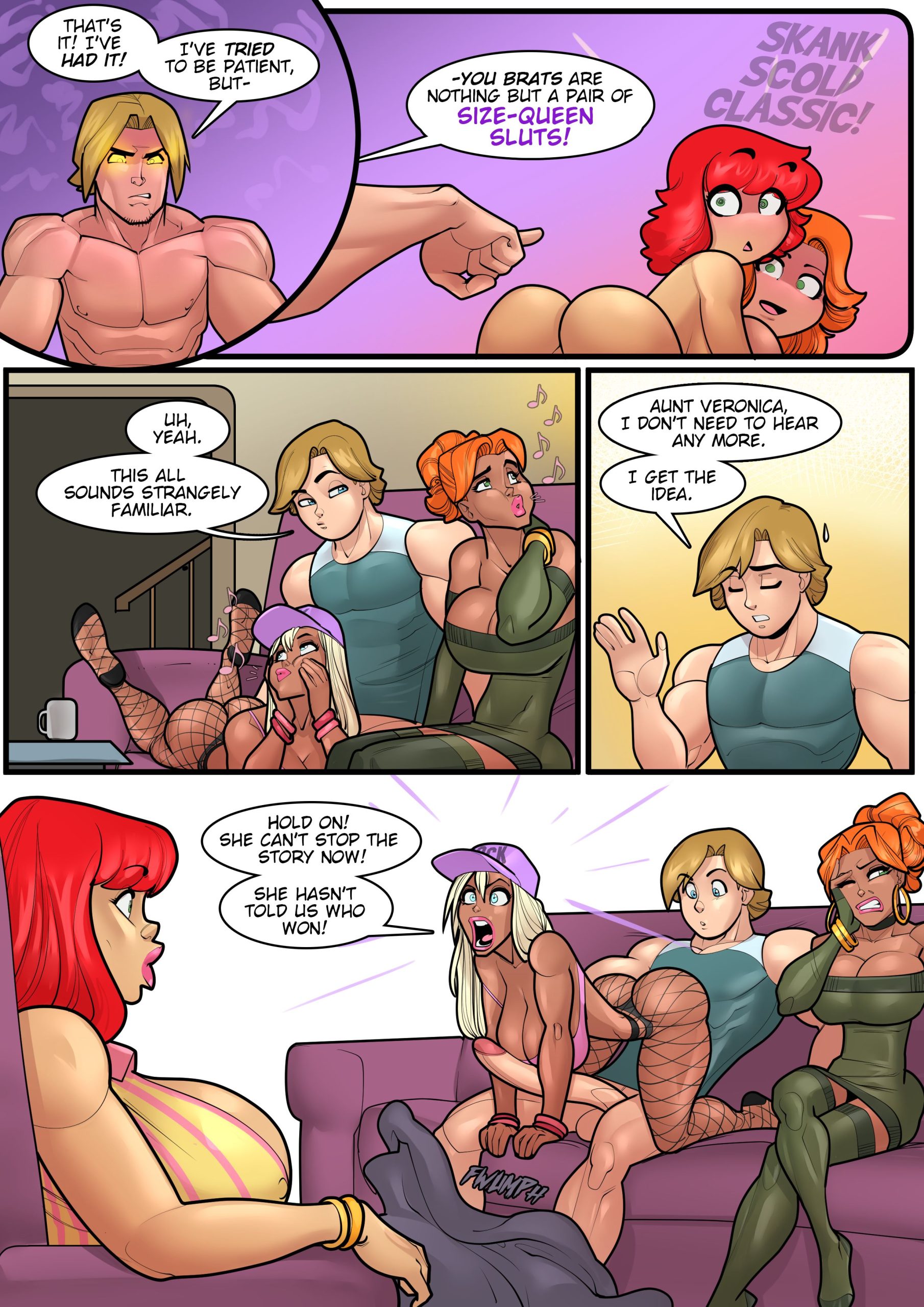 My Mom And Sister Are Size Queen Sluts - ch. 7