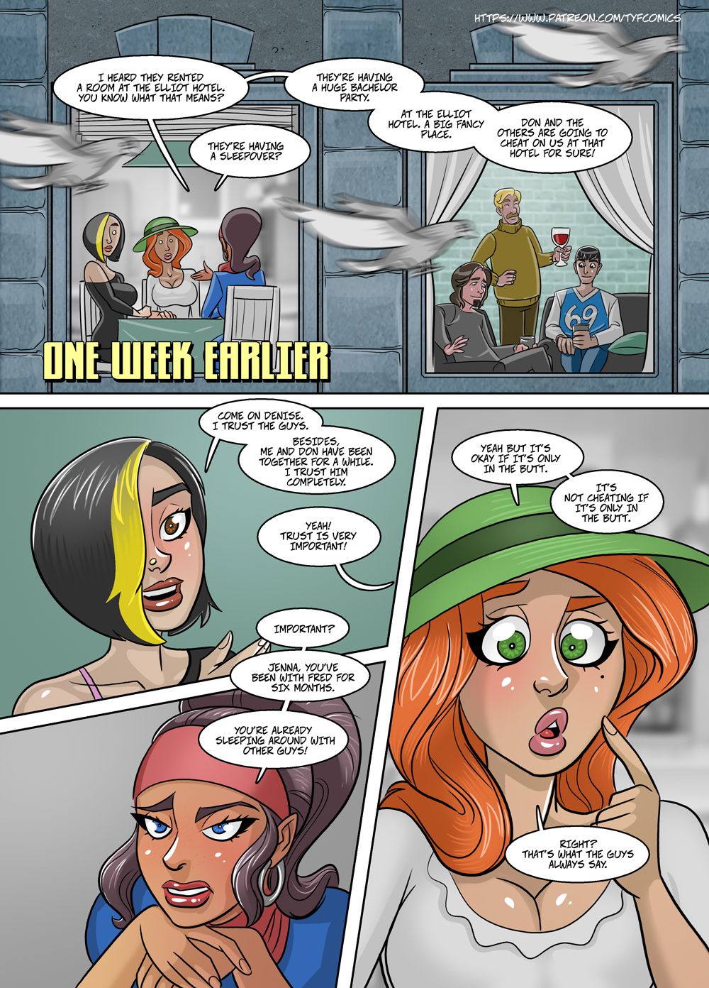 Busty Bachelor Babes - Chapter 1