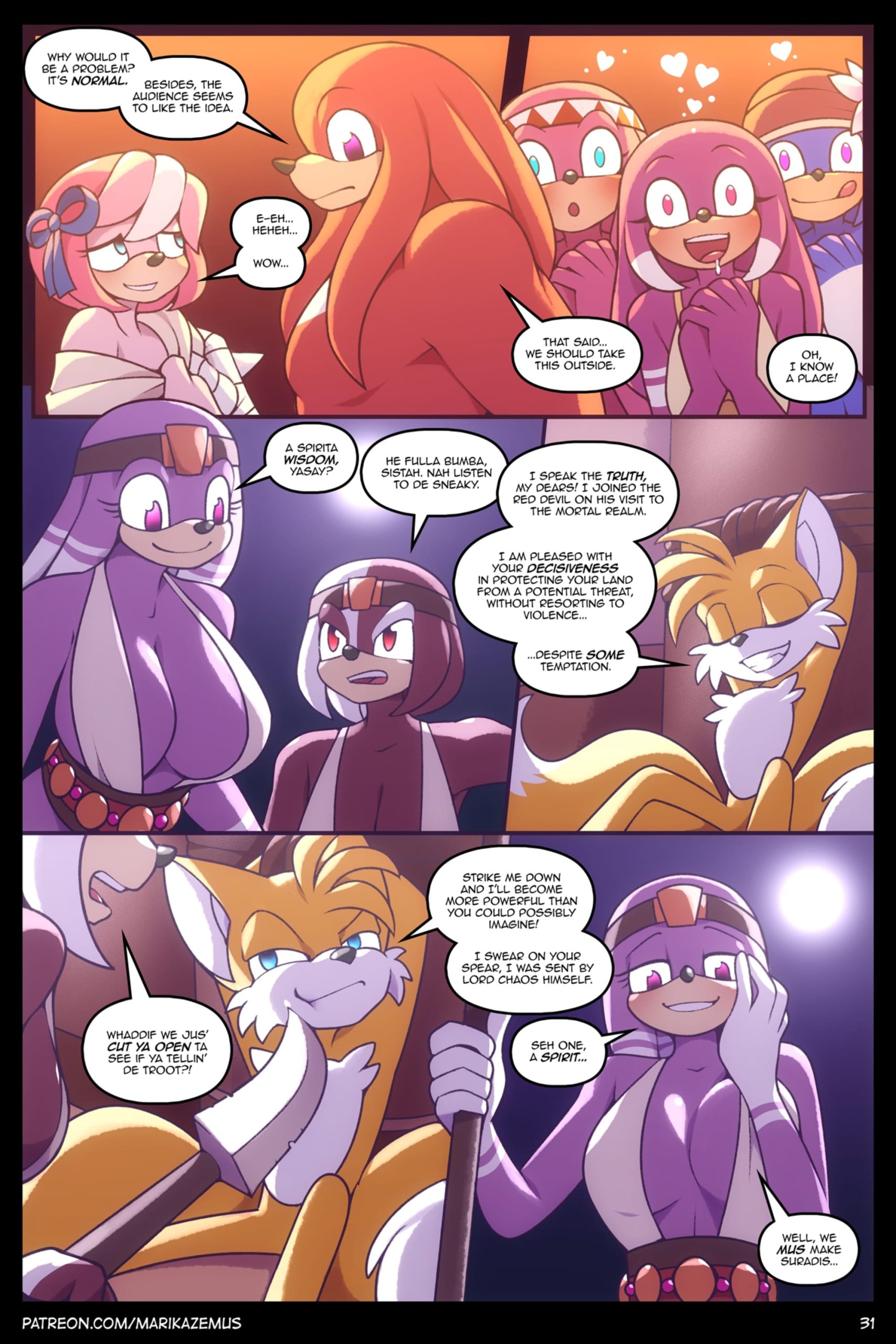 Sonic Boom: Echidna Nights - Chapter 1