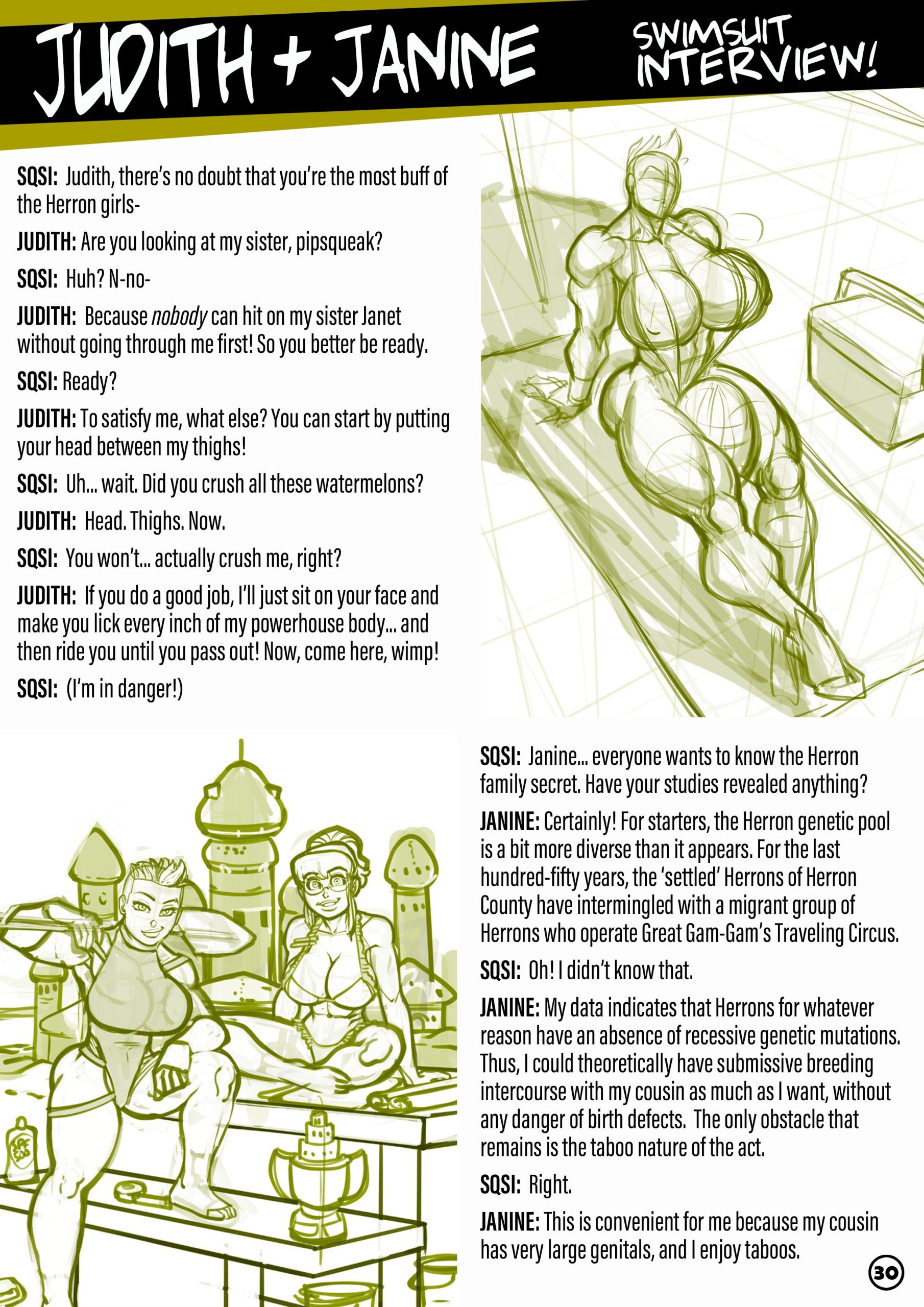 Swimsuit Issue Size Queen - Chapter 1