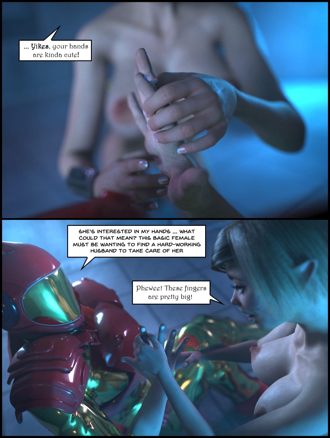 Telepathic Hentai Tentacle Spacey Rapey Sex Trek 9000 - Chapter 1