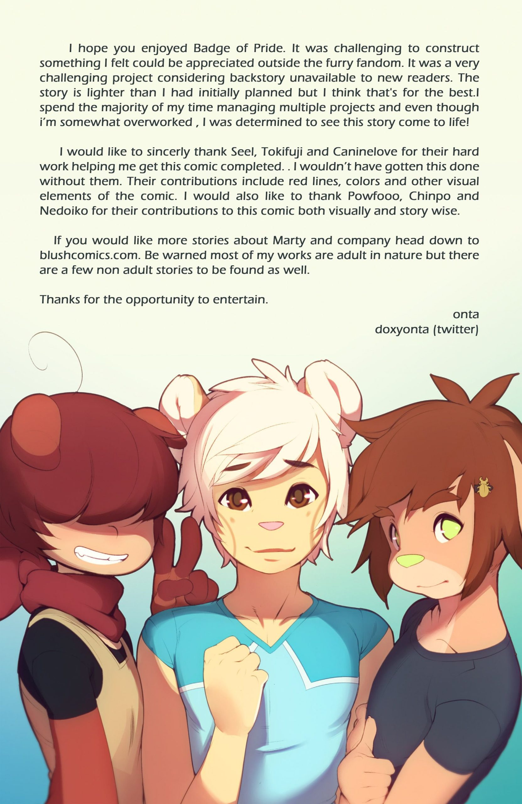 Badge of Pride - Chapter 1