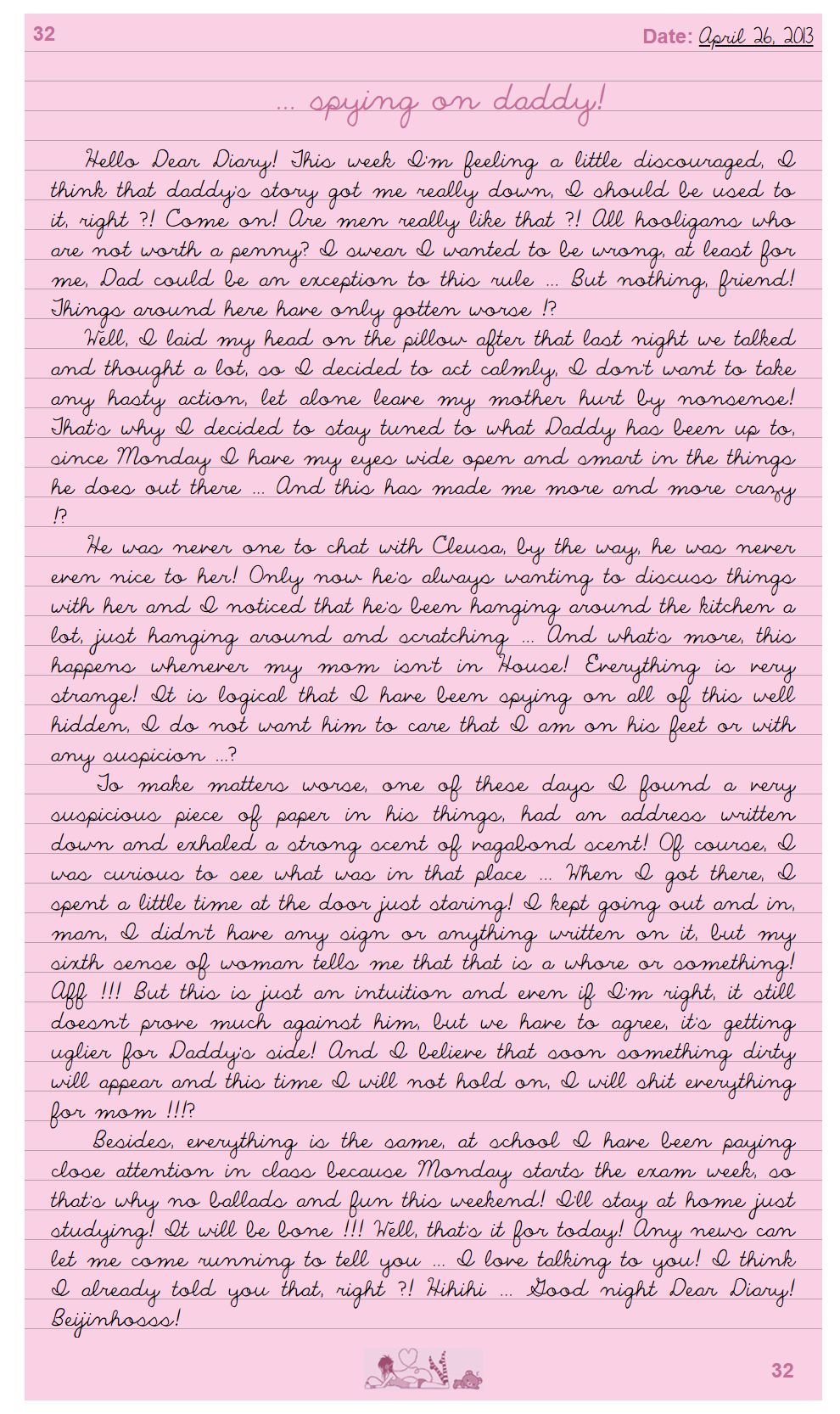 Leticia’s Diary - Chapter 1