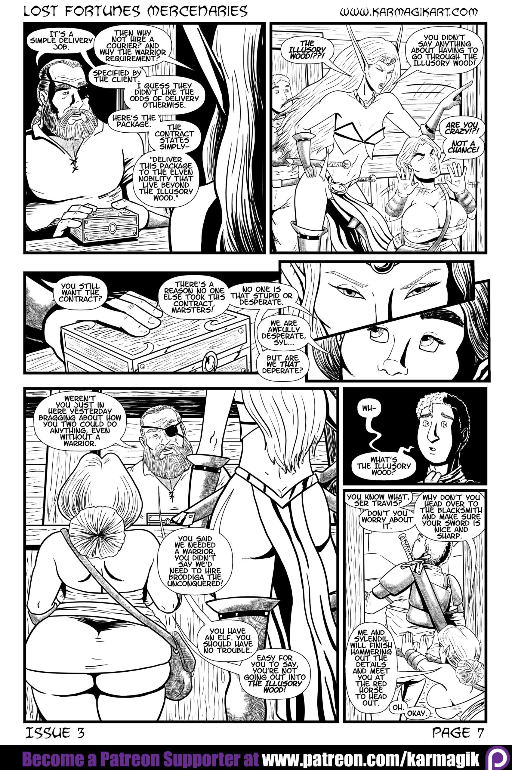 Lost Fortunes Mercenaries - Chapter 7-8