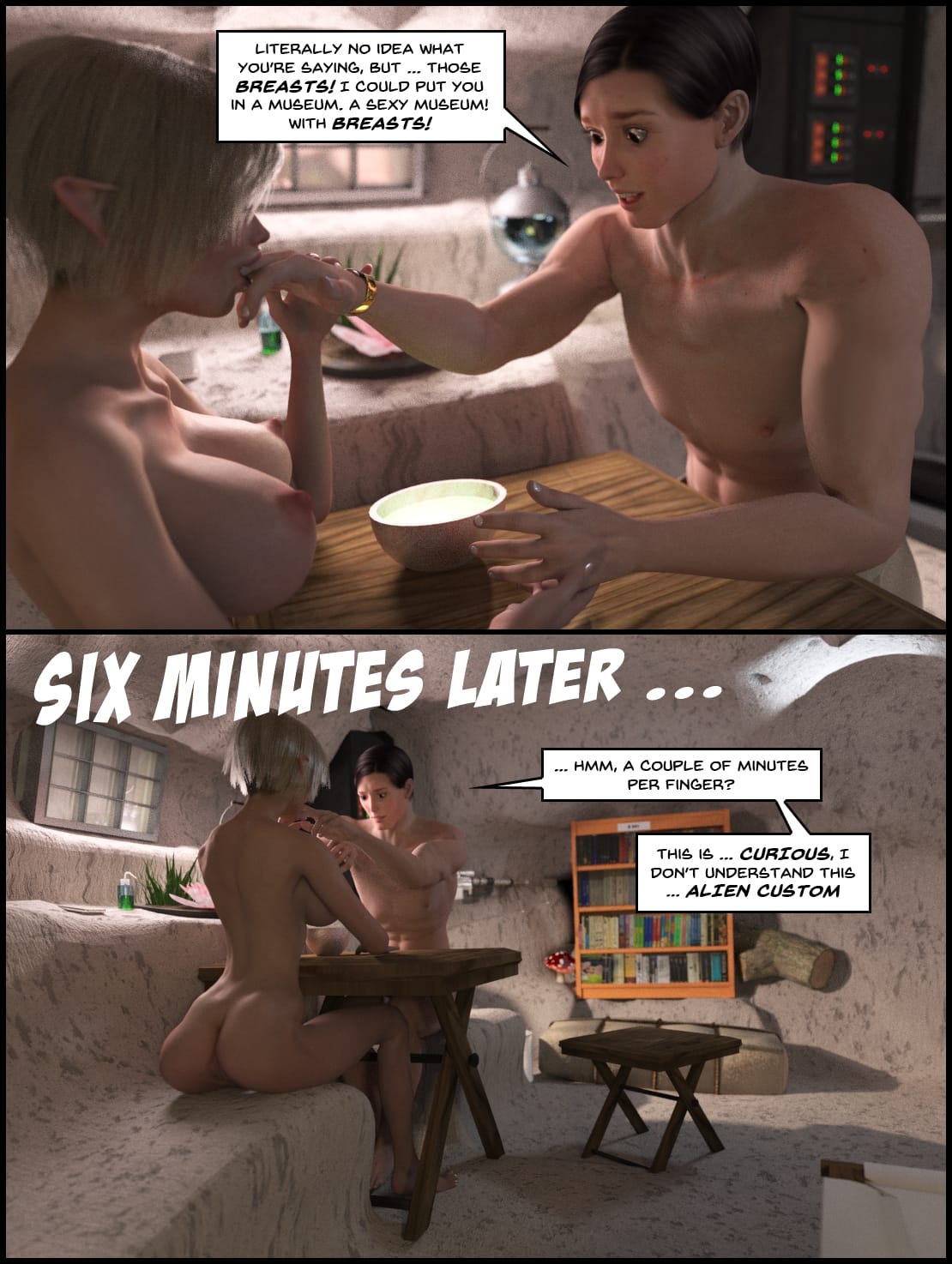 Telepathic Hentai Tentacle Spacey Rapey Sex Trek 9000 - Chapter 1