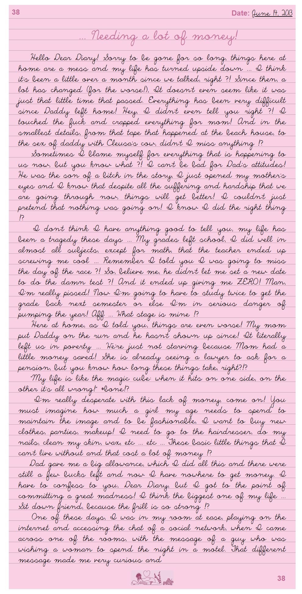 Leticia’s Diary - Chapter 1