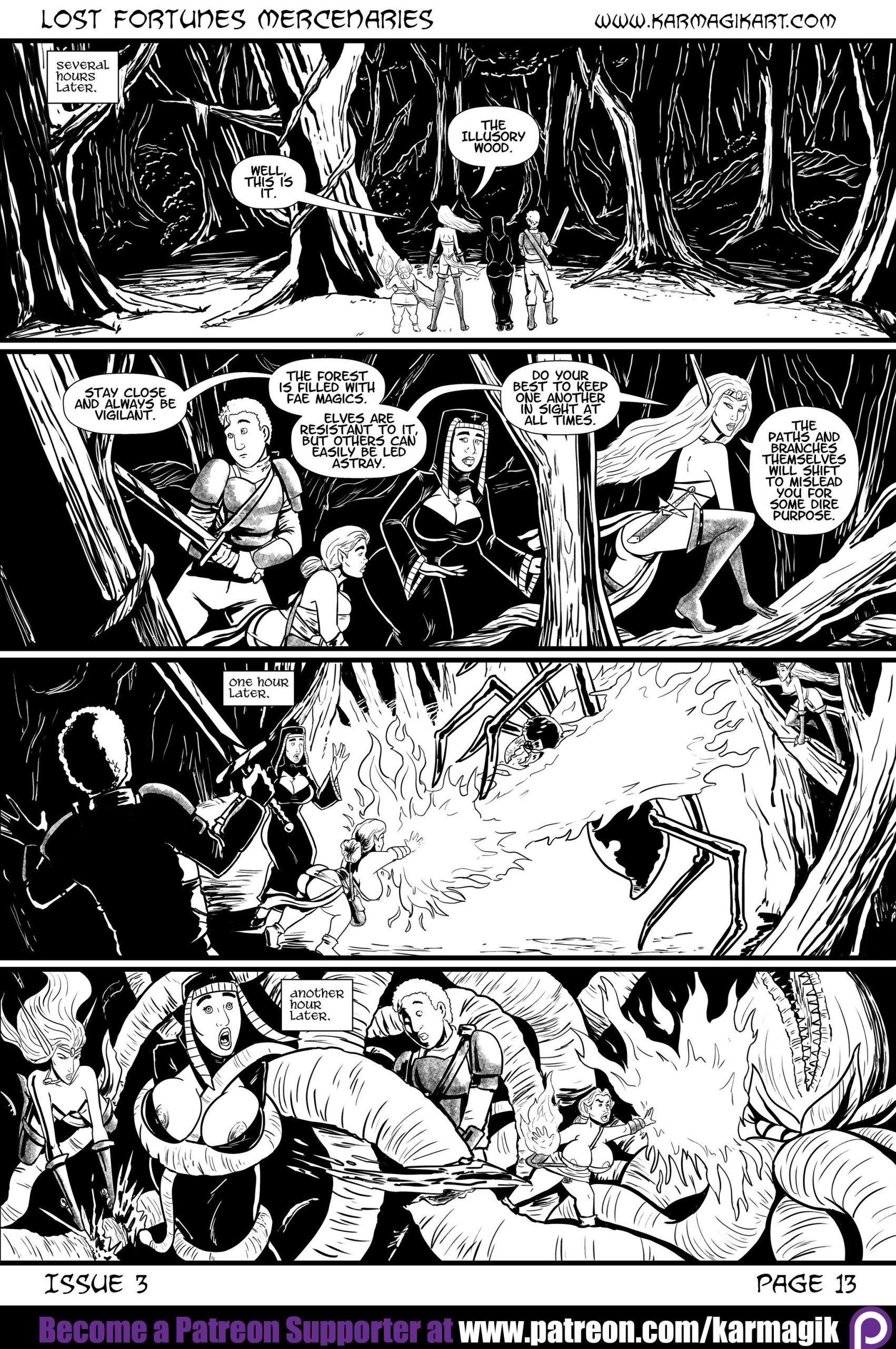 Lost Fortunes Mercenaries - Chapter 7-8