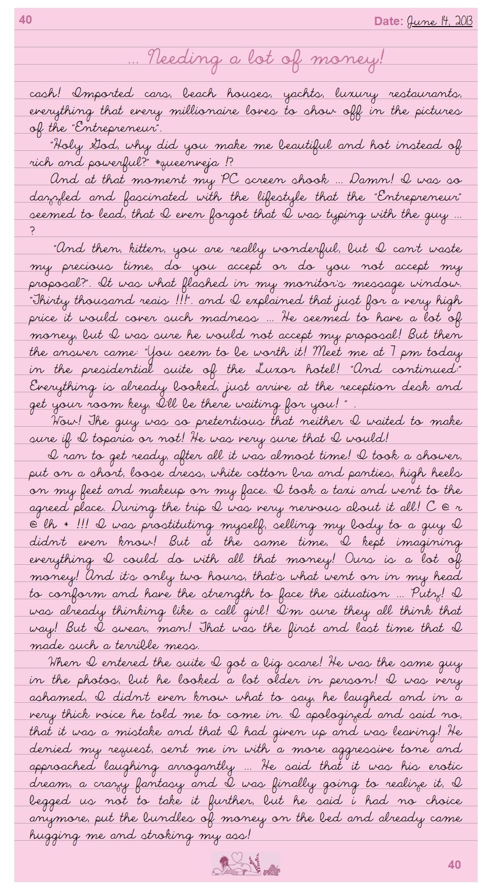 Leticia’s Diary - Chapter 1