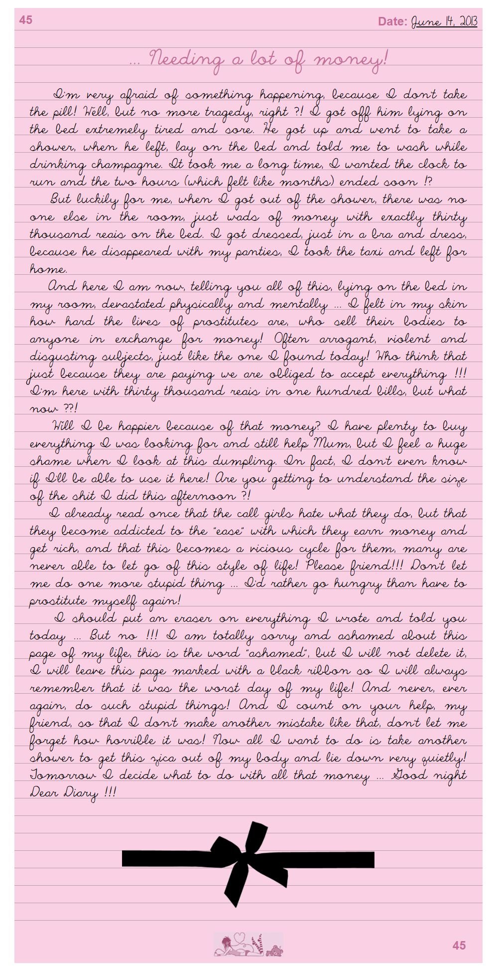 Leticia’s Diary - Chapter 1