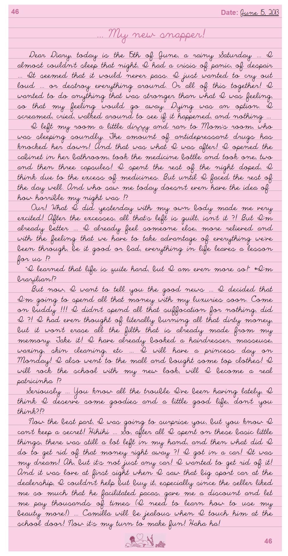 Leticia’s Diary - Chapter 1