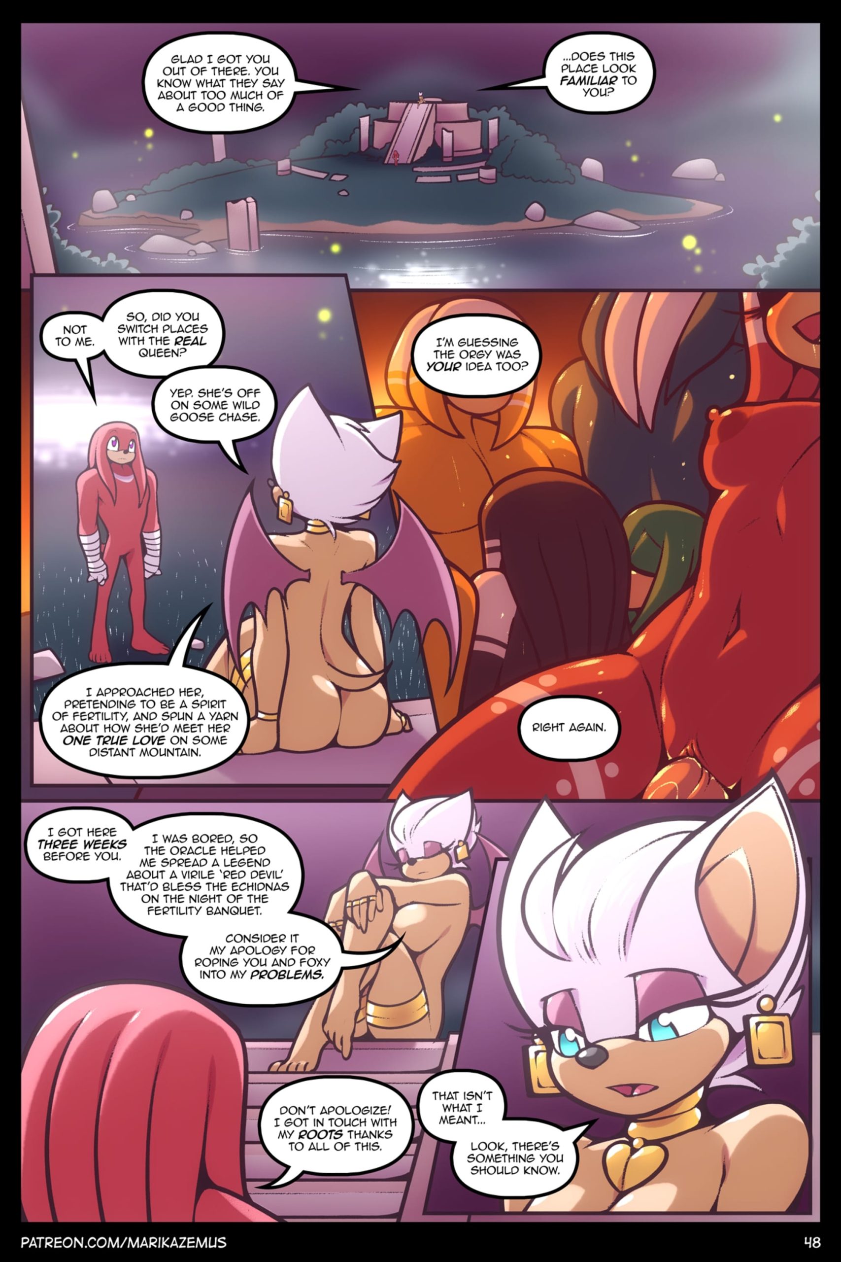 Sonic Boom: Echidna Nights - Chapter 1