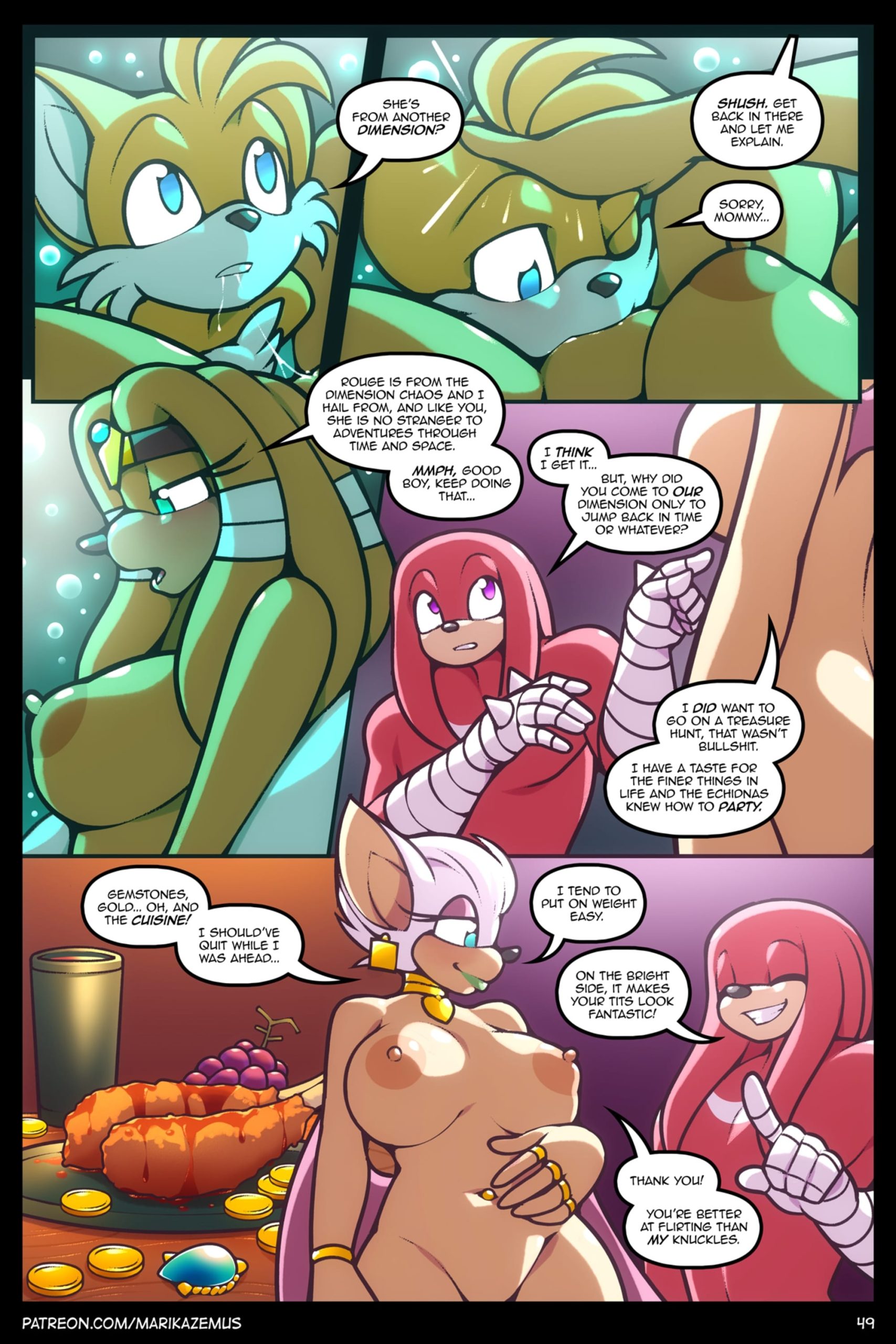 Sonic Boom: Echidna Nights - Chapter 1